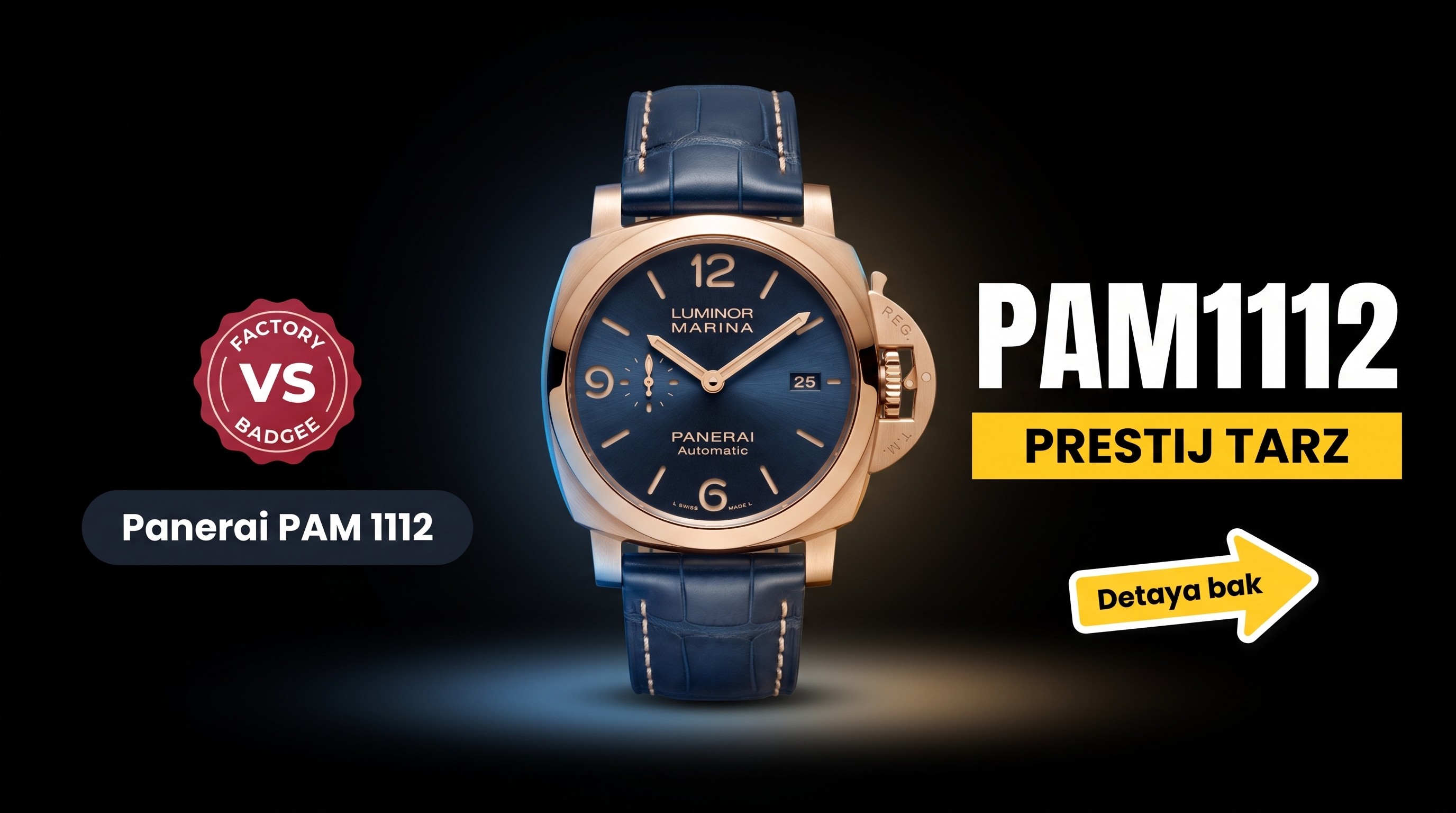 VS Factory Panerai PAM01112 Replika Saat - VS Saat