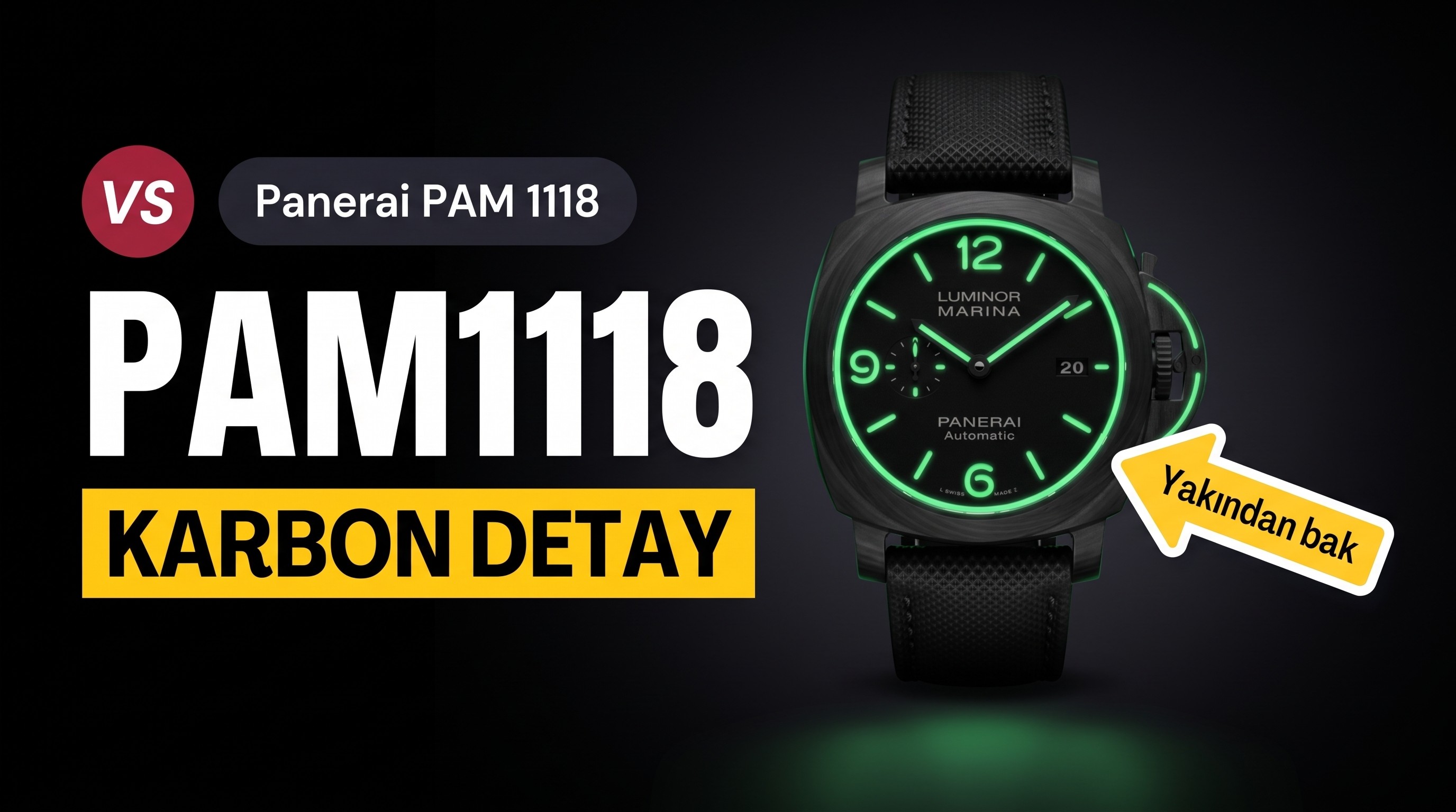 Panerai PAM01118 VS Factory İncelemesi