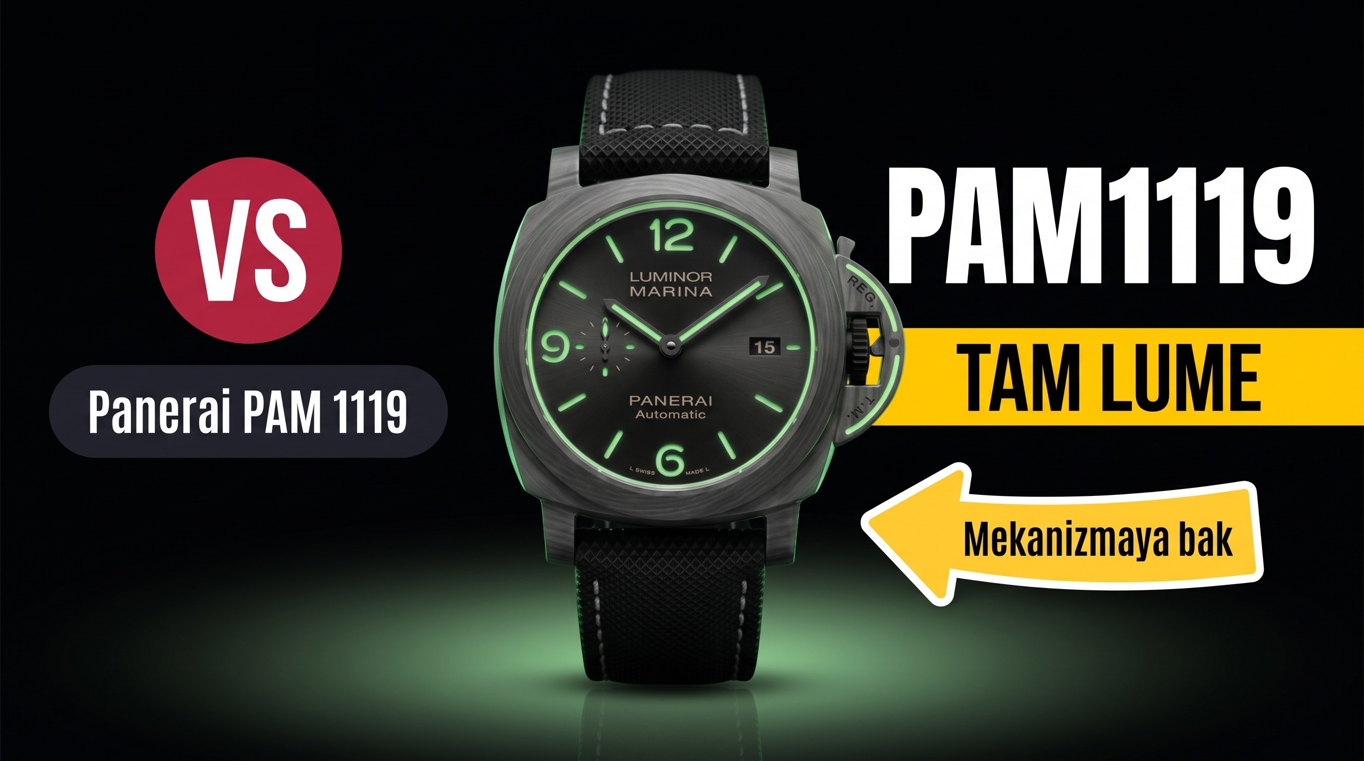 Panerai PAM01119 VS Factory İncelemesi