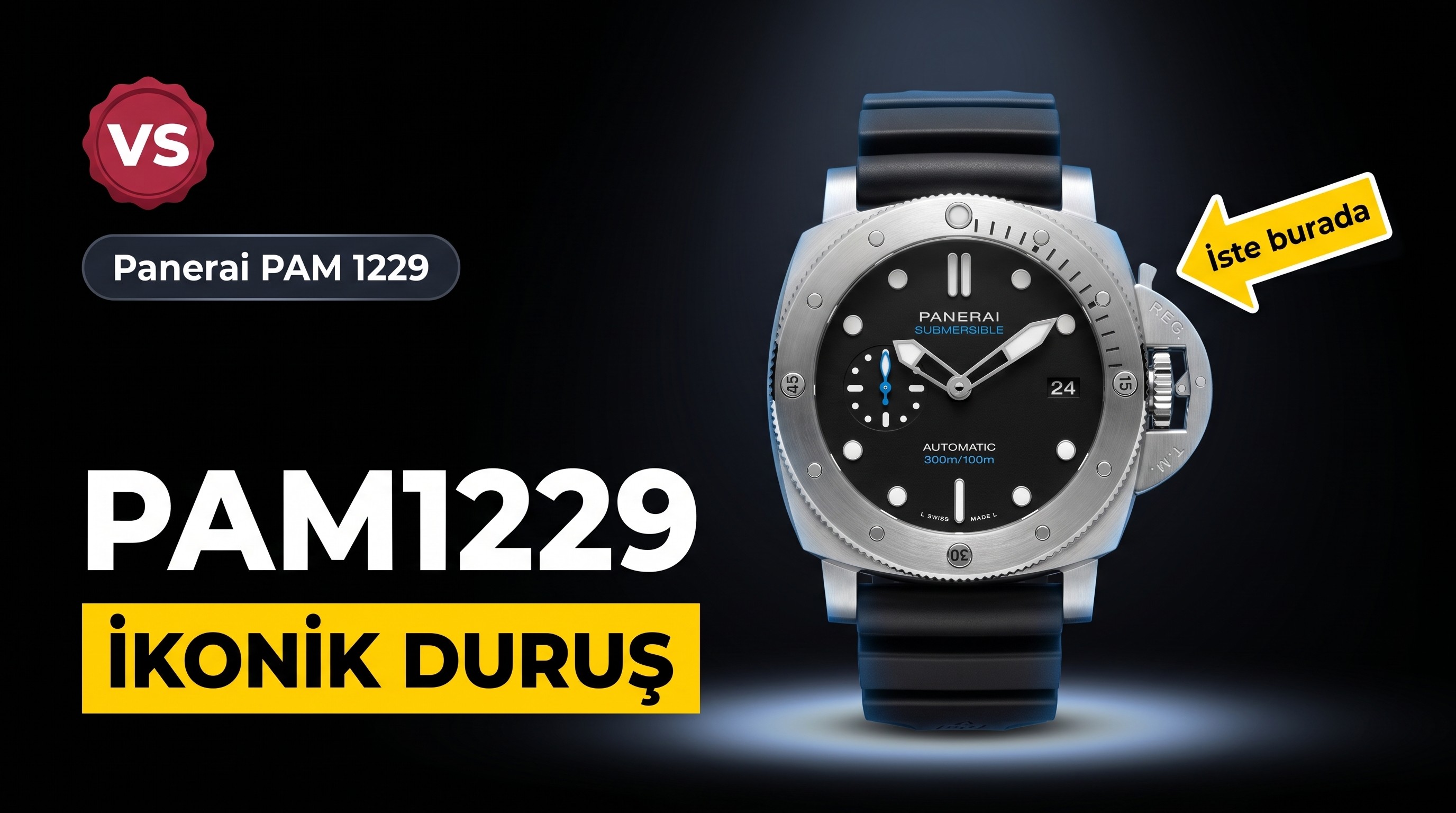 VS Factory Panerai PAM01229 replika saat - VS