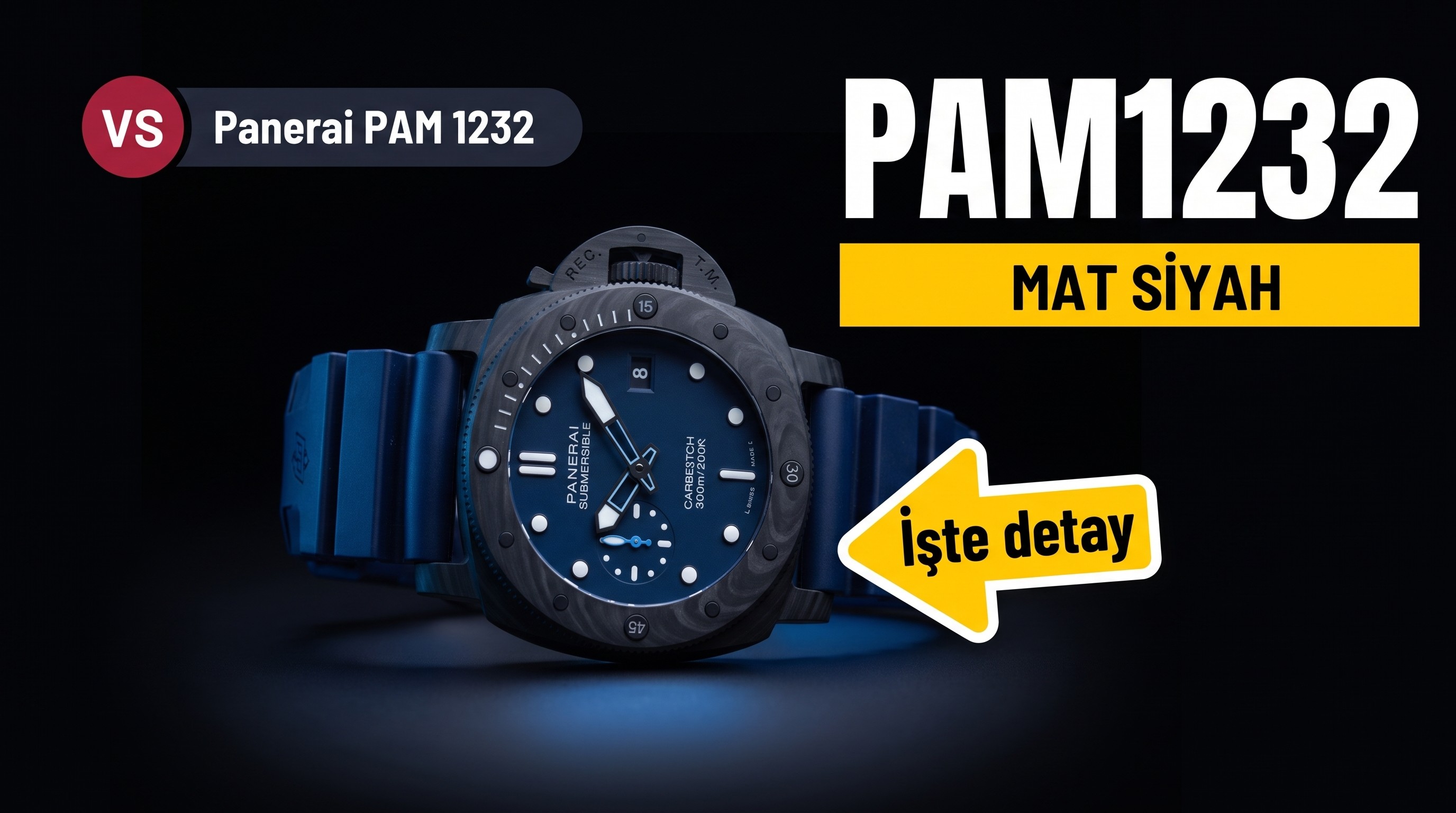 Panerai Luminor Submersible PAM01232 VS Factory...