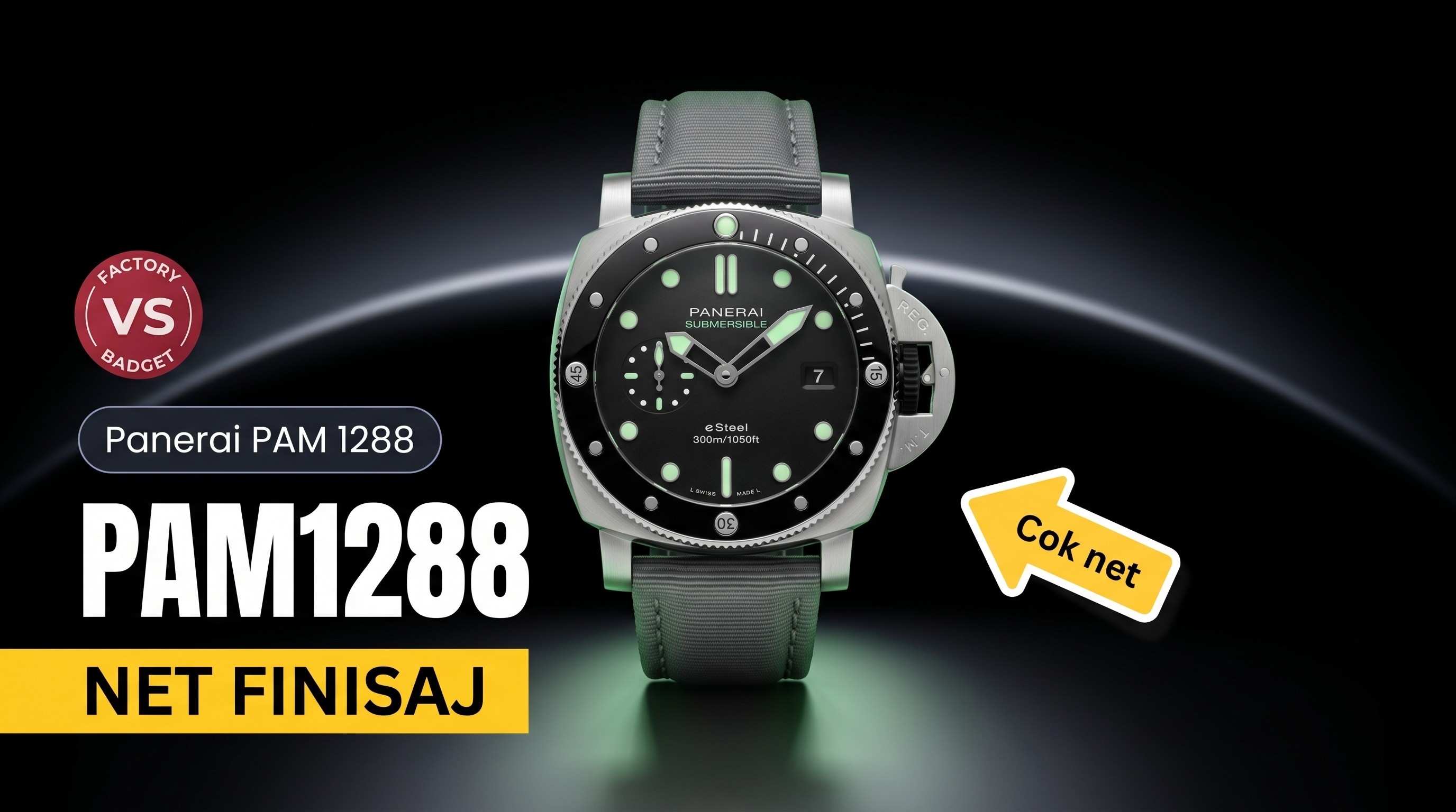 VS Factory Panerai PAM01288 replika saat - VS saat