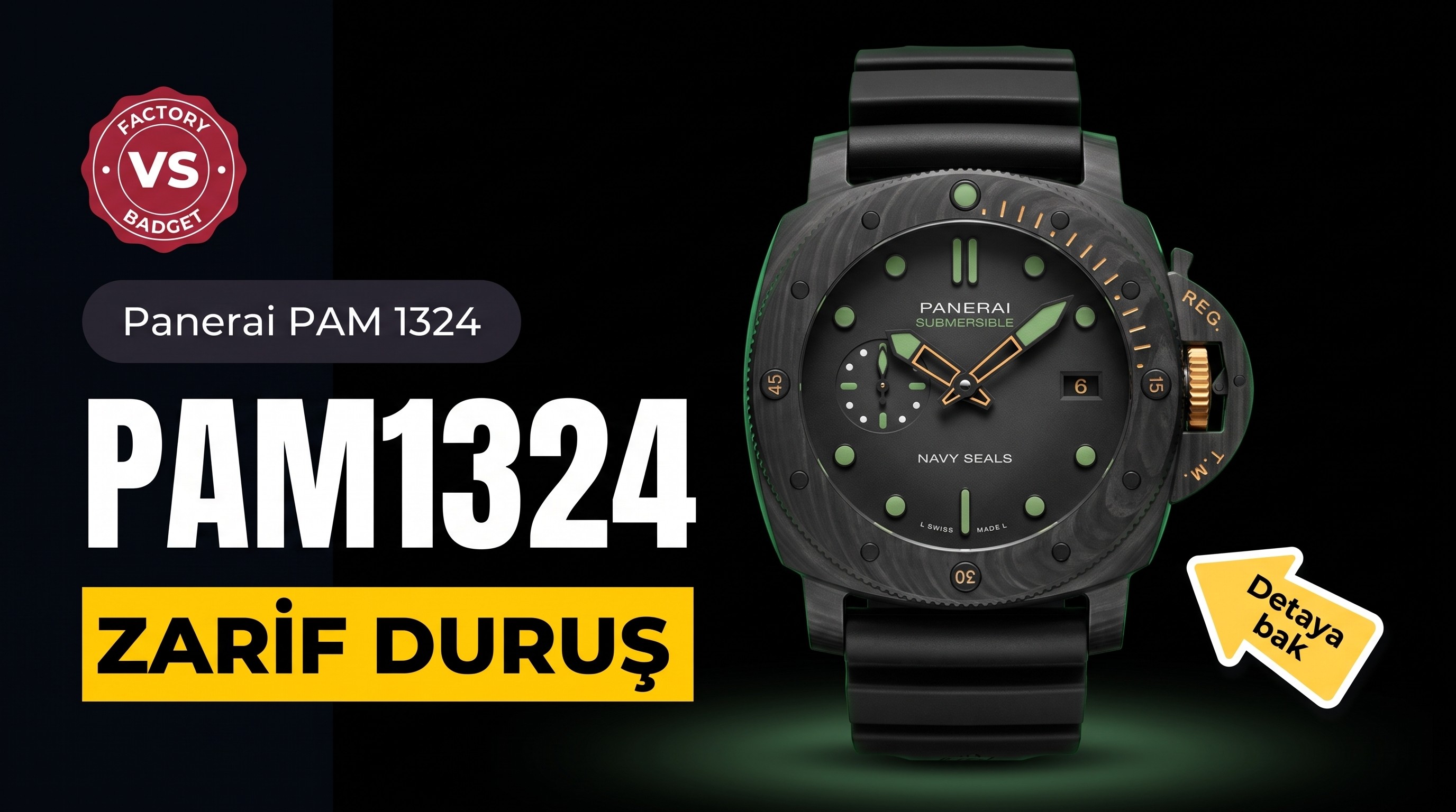 VS Factory Panerai PAM01324 replika saat - VS Saat