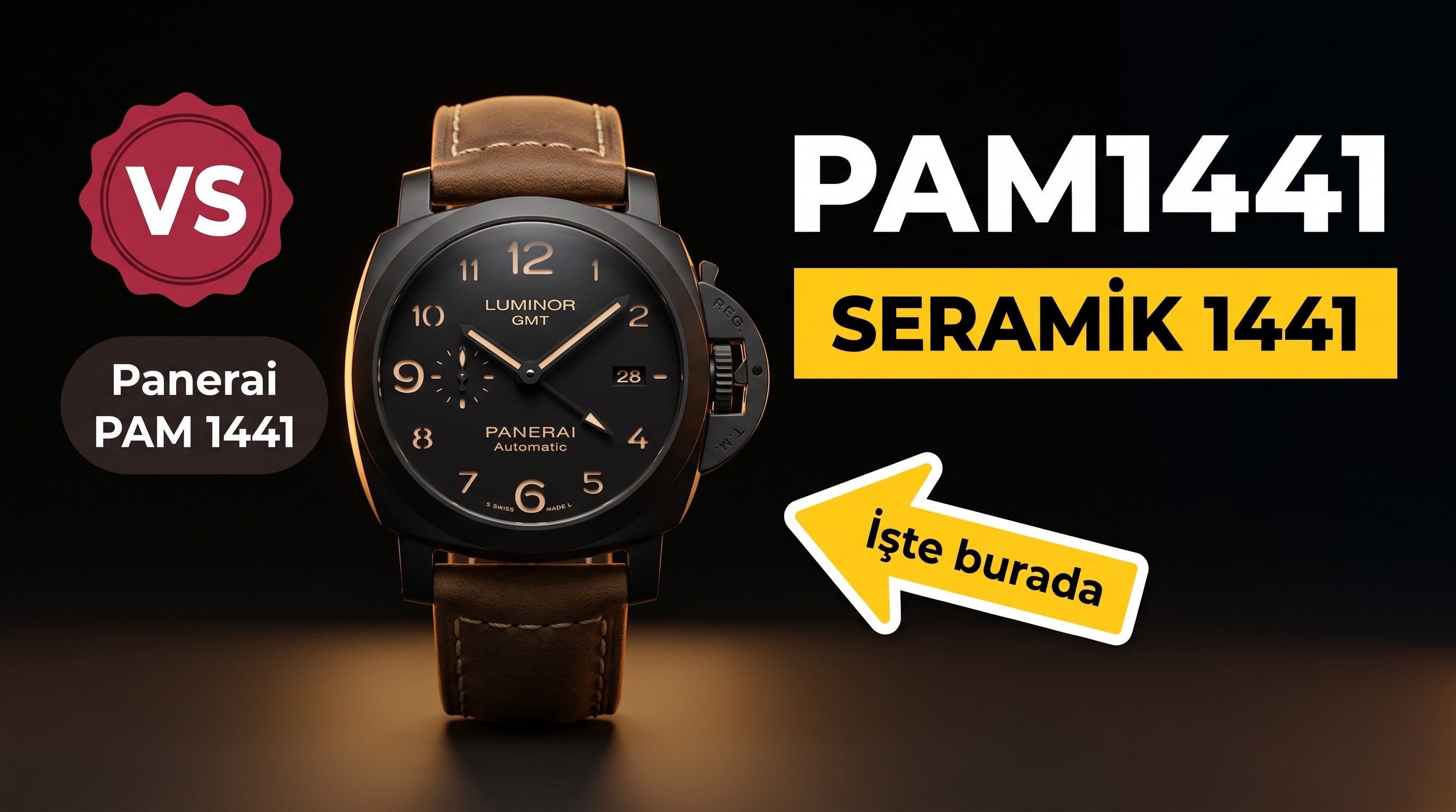 Panerai PAM01441 VS Factory İncelemesi