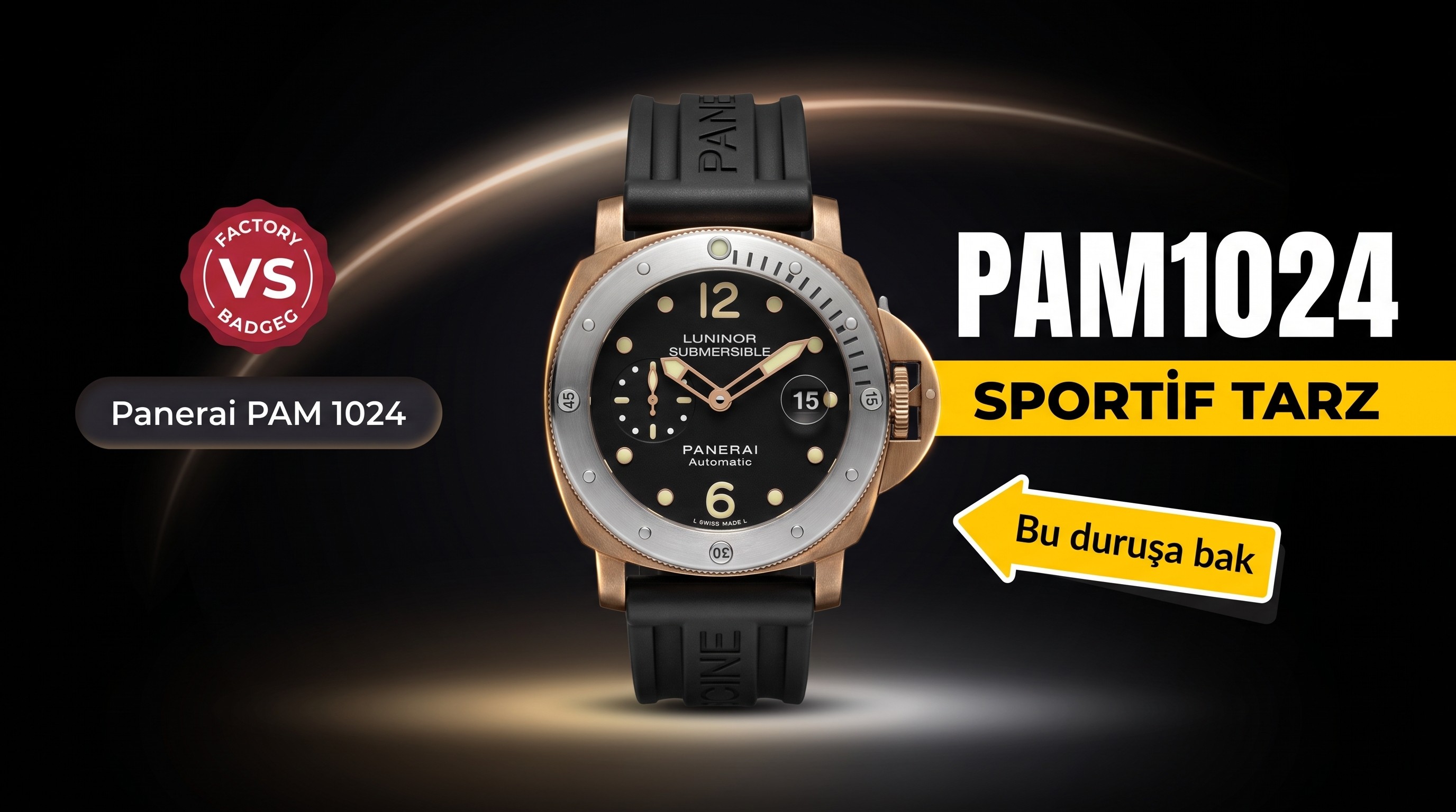 VS Factory Panerai PAM1024 replika saat - VS