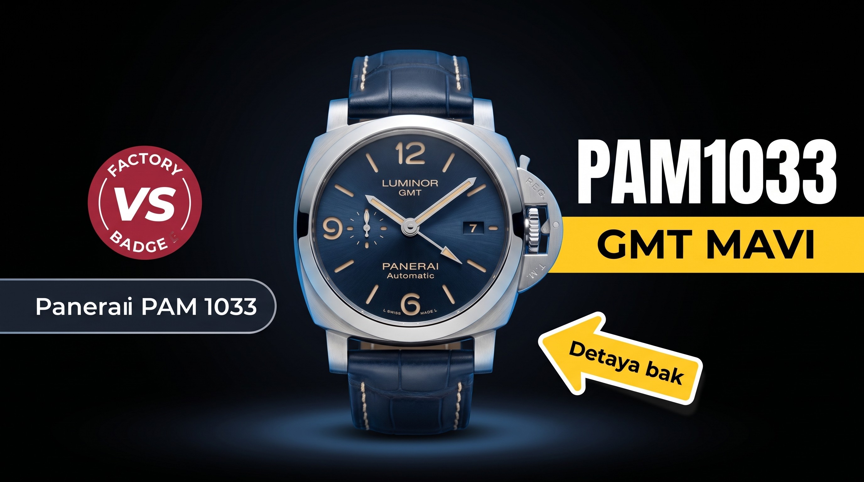 VS Factory Panerai PAM1033 Replika Kol Saati - VS Saat
