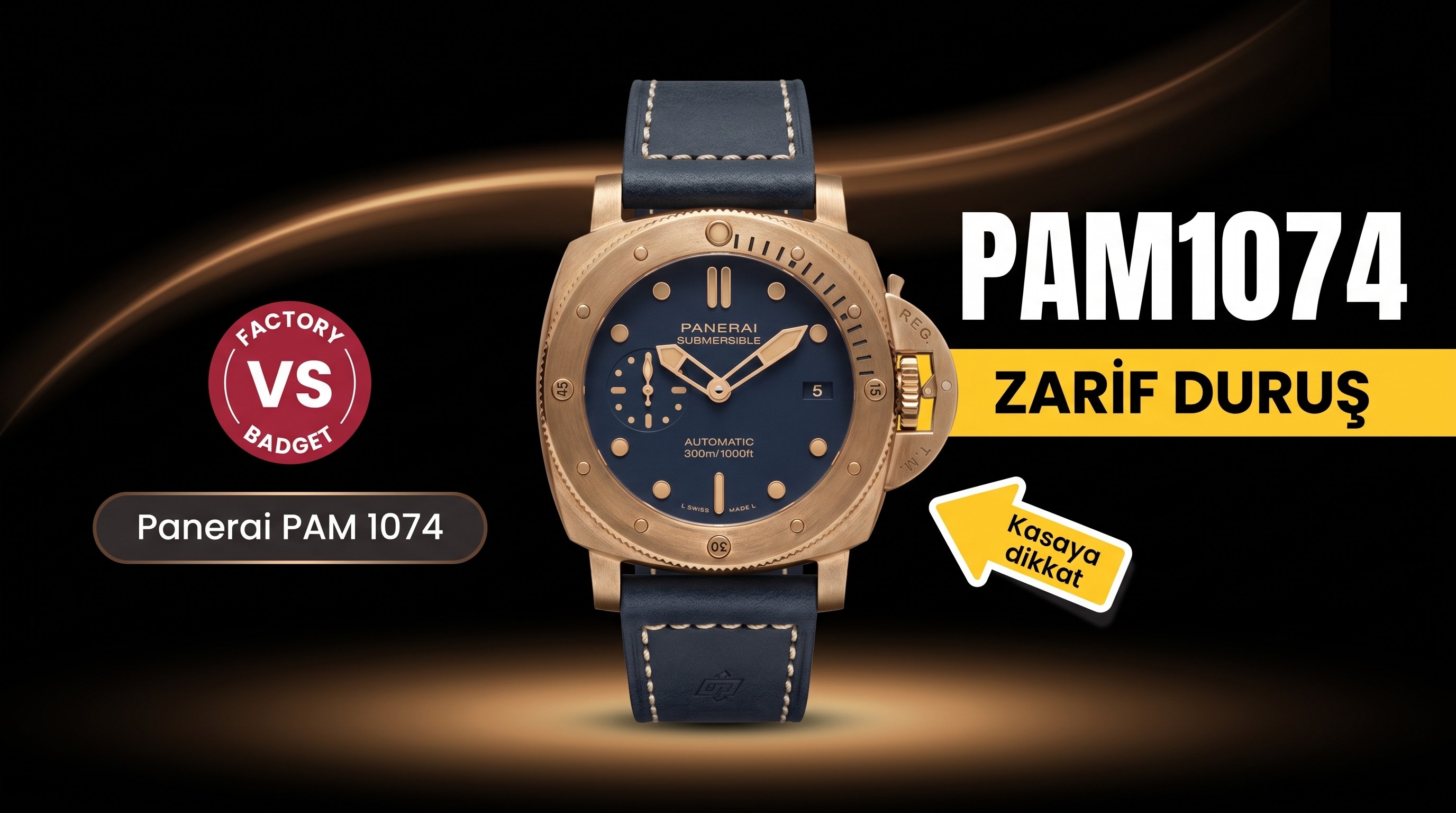 VS Factory Panerai PAM1074 Replika Kol Saati - VS Saat
