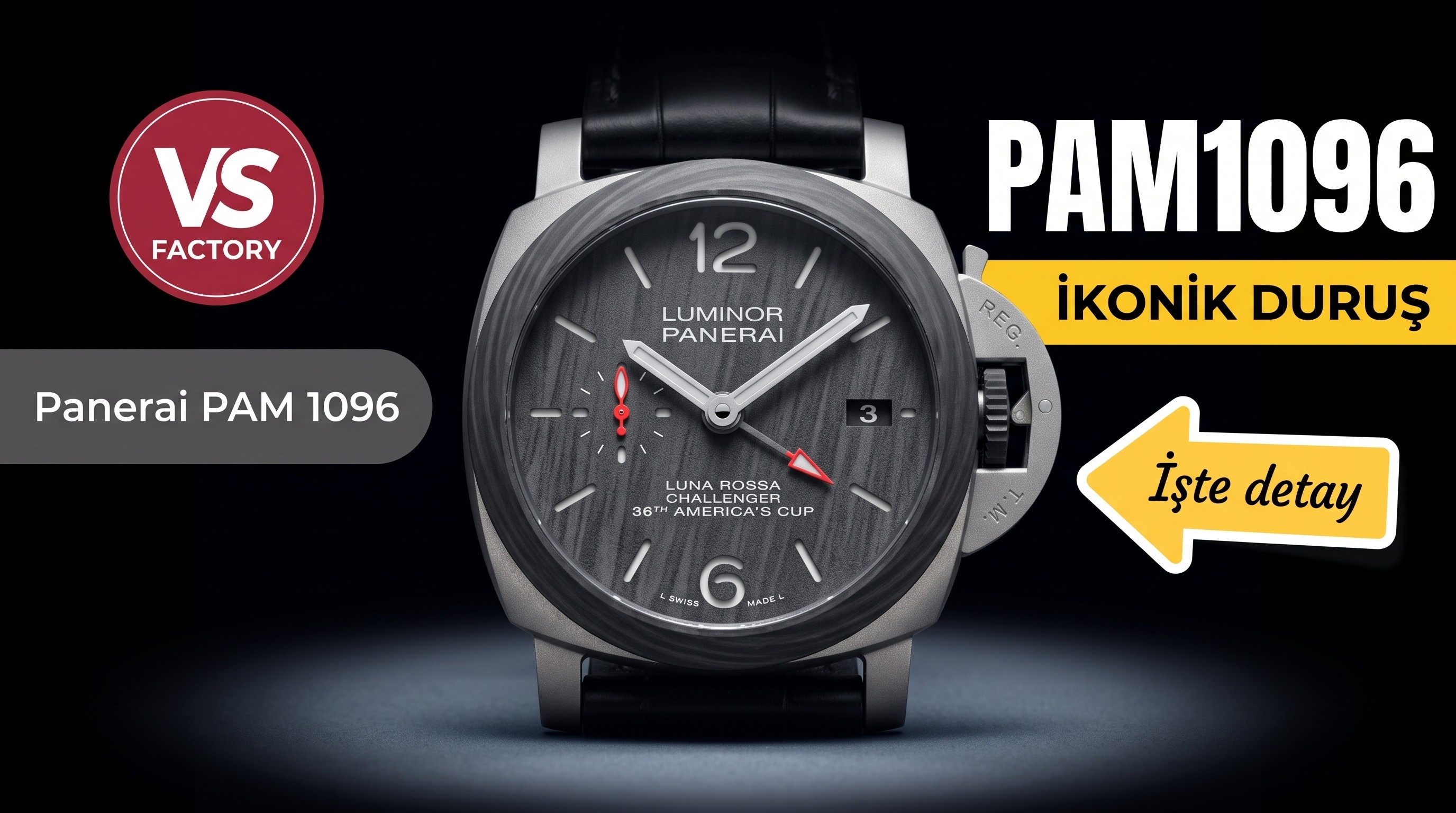 VS Factory Panerai PAM1096 Replika Kol Saati - VS Saat