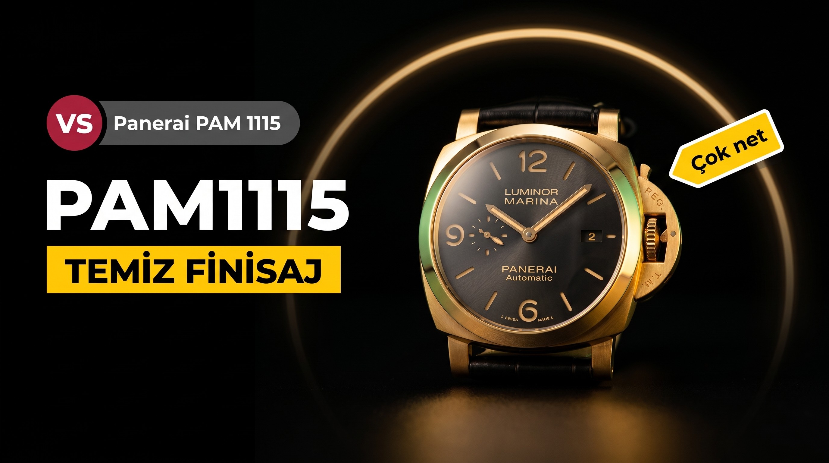 VS Factory Panerai PAM1115 Replika Kol Saati - VS Saat