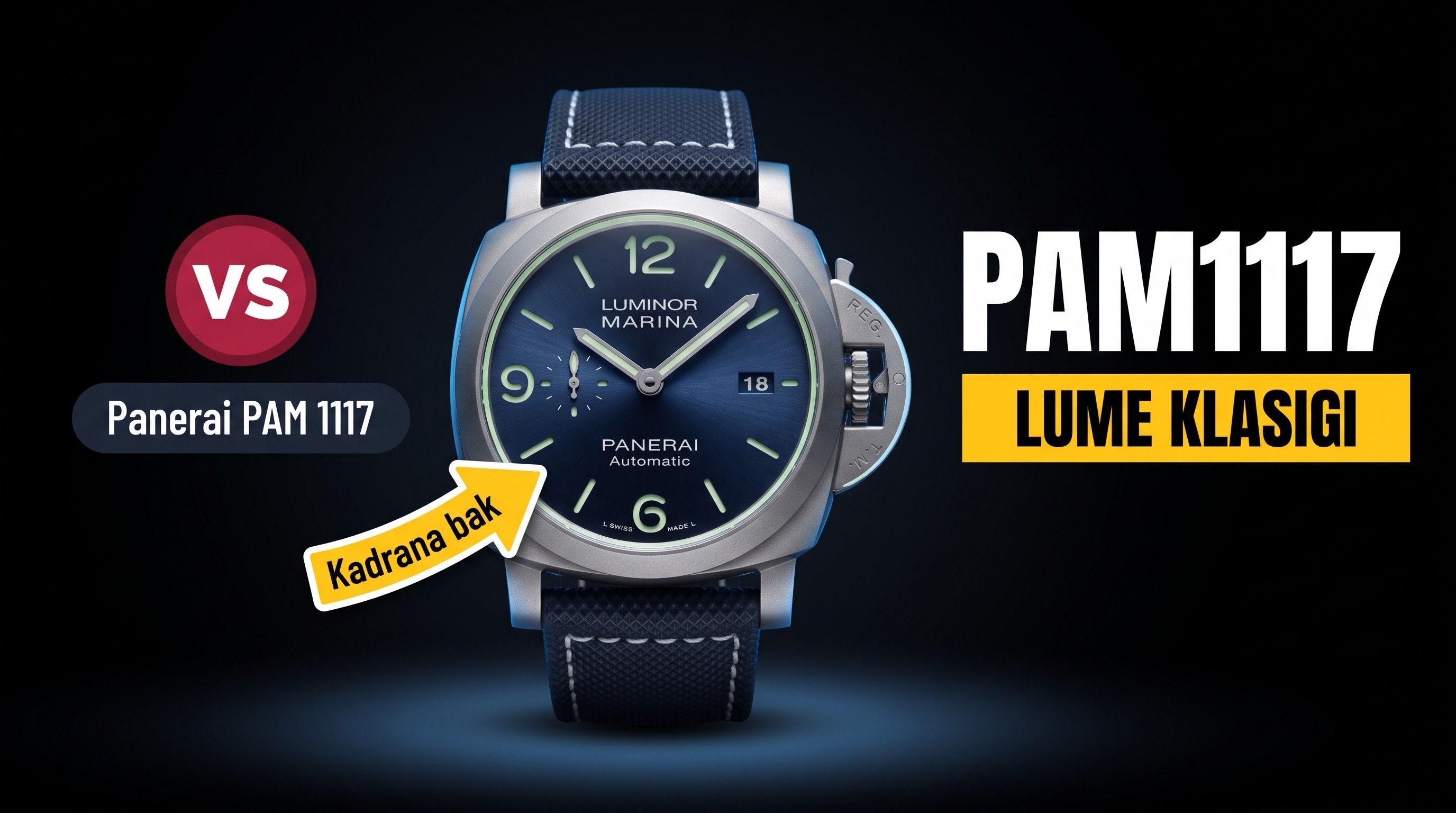VS Factory Panerai PAM1117 Replika - VS Saat