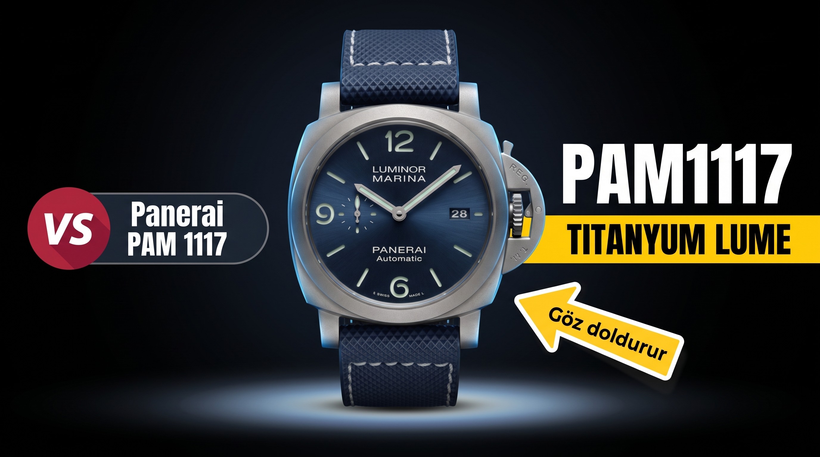 Panerai Luminor PAM1117 VS Factory İncelemesi