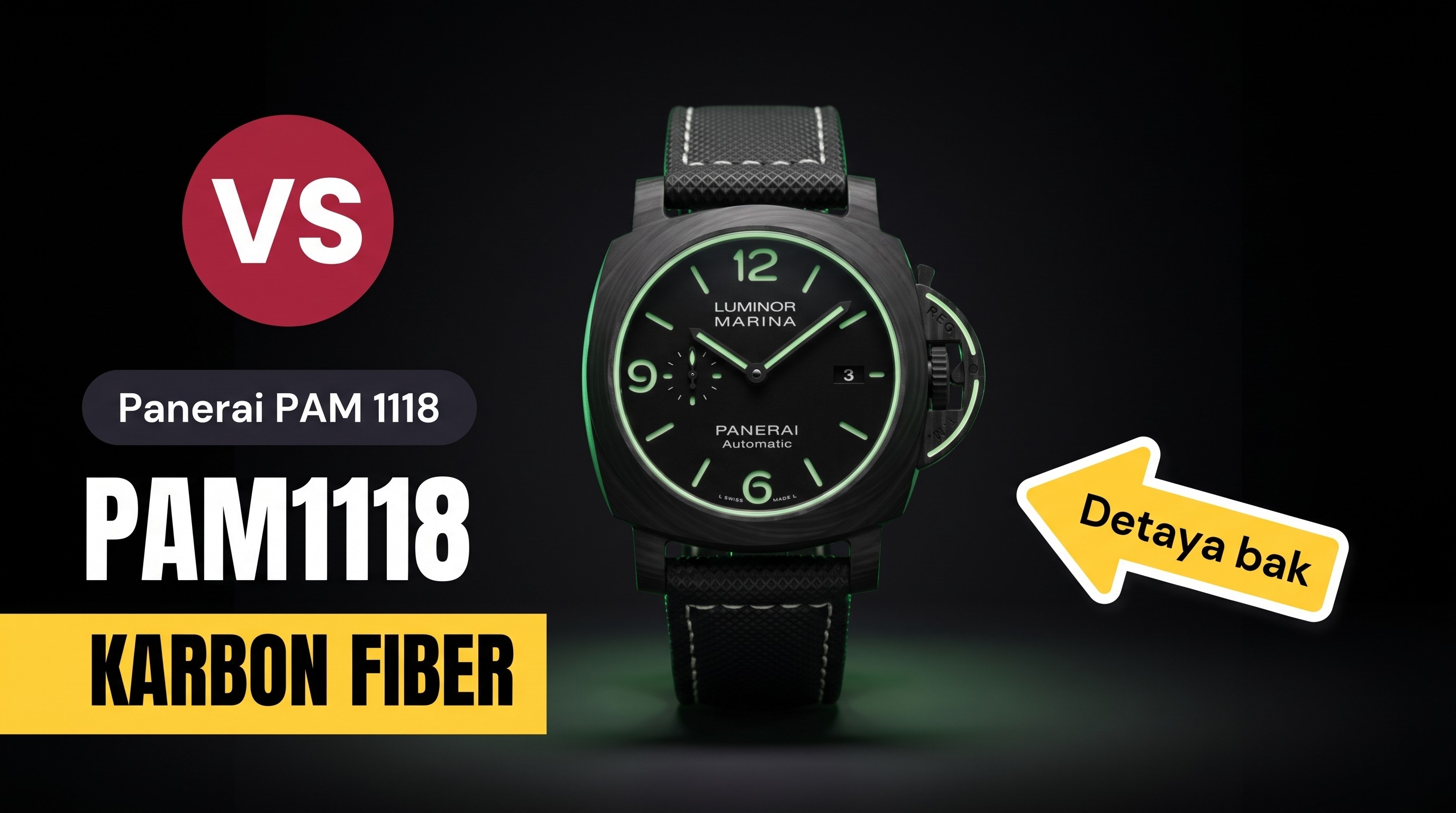 Panerai PAM1118 VS Factory İncelemesi