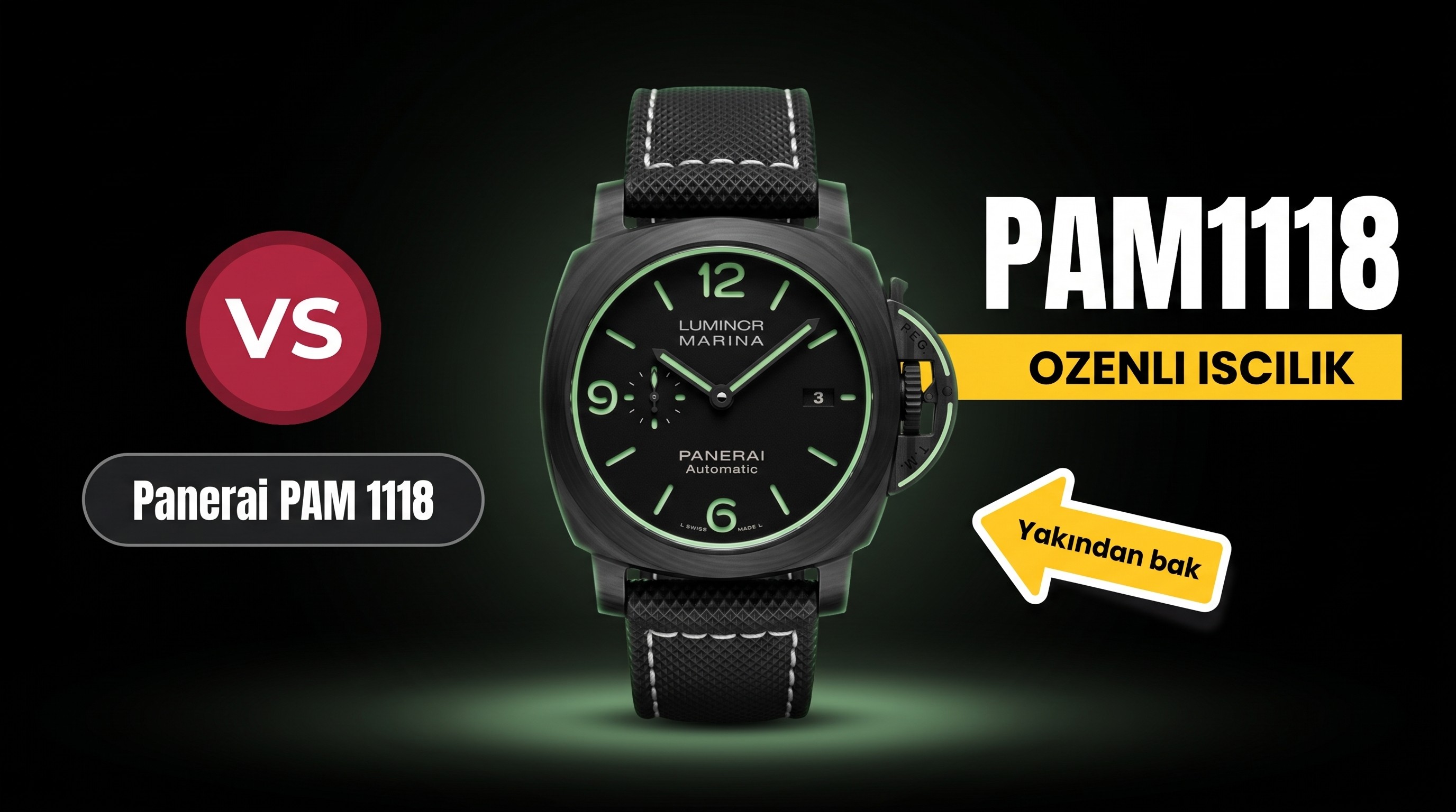 Panerai PAM1118 VS Factory İncelemesi