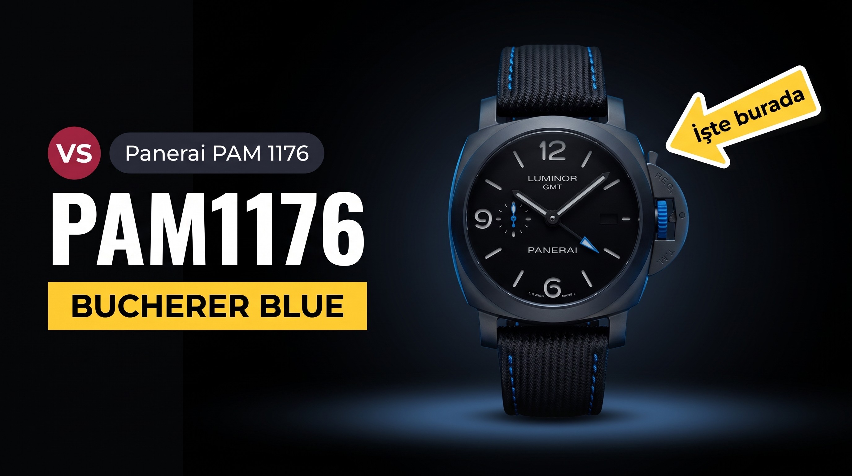 VS Factory Panerai PAM1176 Replika Kol Saati - VS Saat