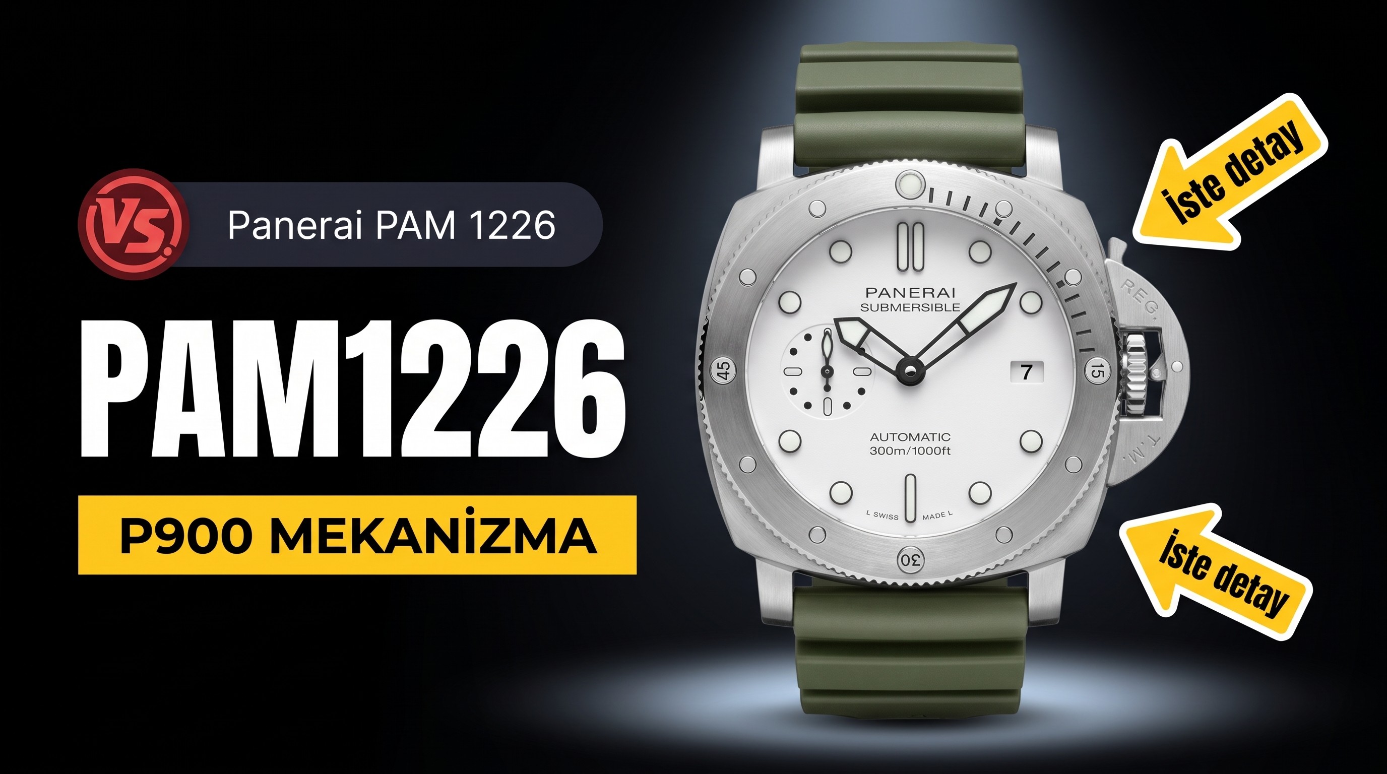 Panerai PAM1226 VS Factory İncelemesi
