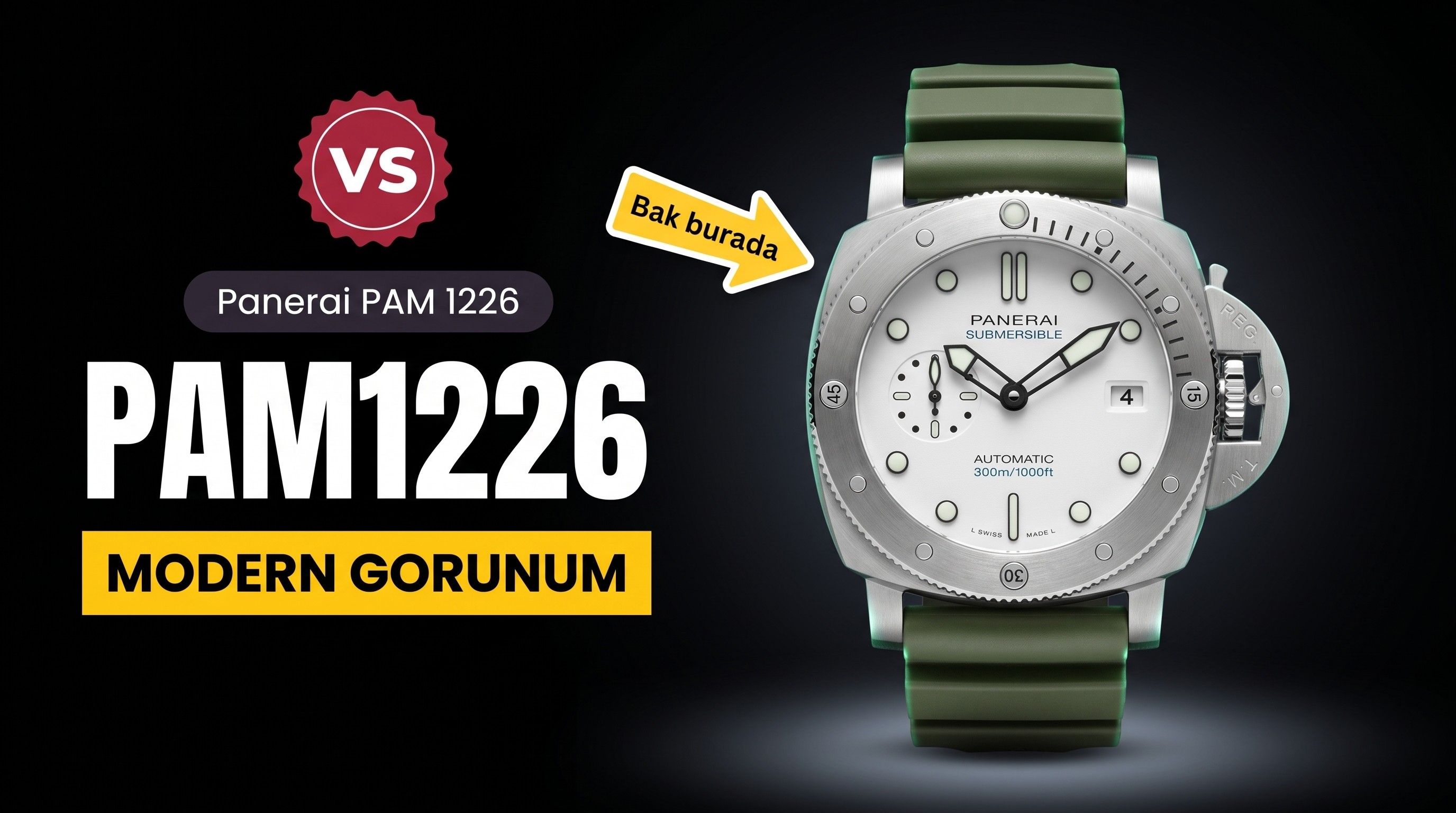 VS Factory Panerai PAM1226 Replika Saat - VS Saat