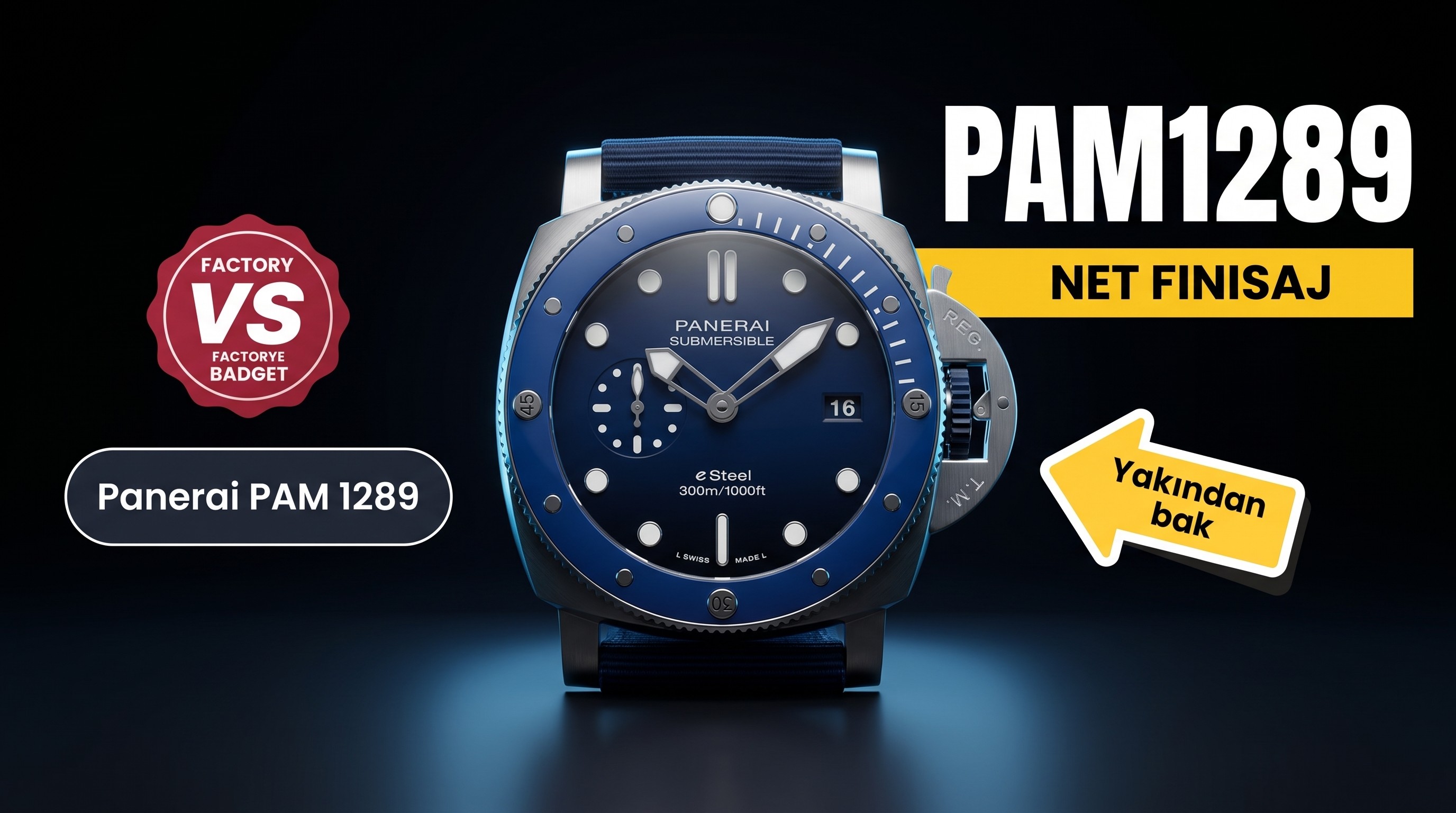 VS Factory Panerai PAM1289 Replika Kol Saati - VS Saat