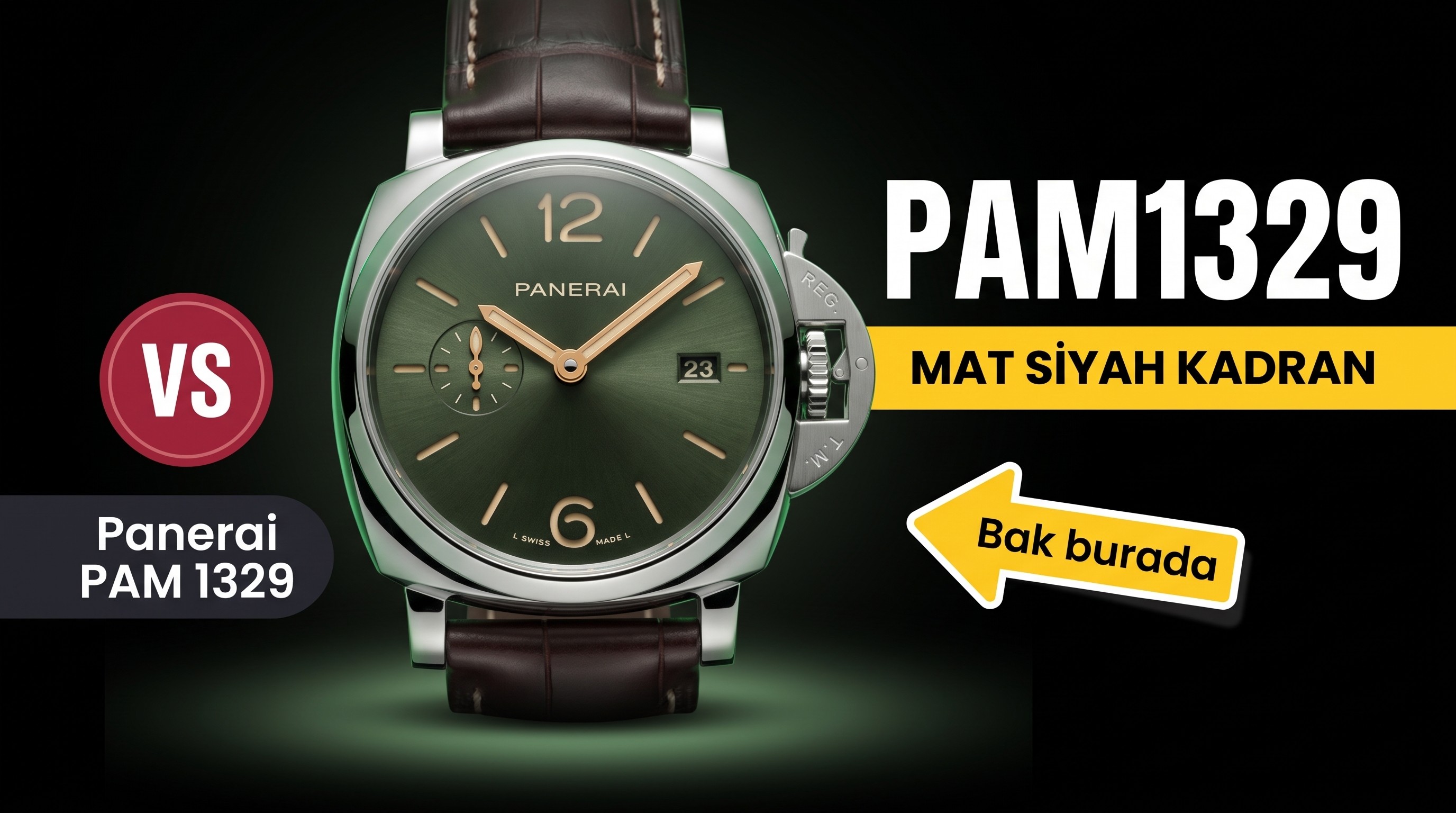 VS Factory Panerai PAM1329 Replika Kol Saati - VS Saat