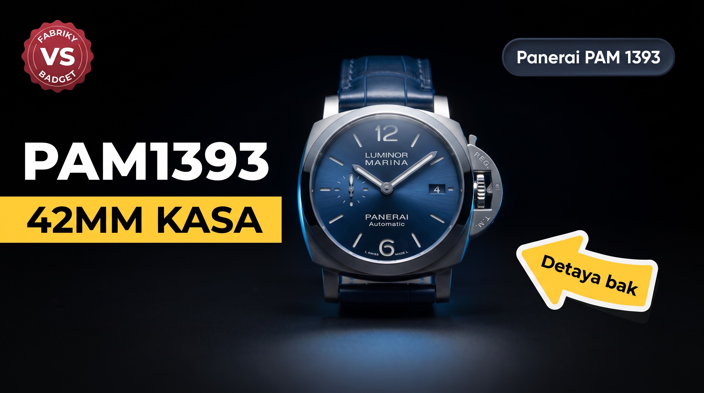 Panerai Luminor PAM1393 VS Factory İncelemesi