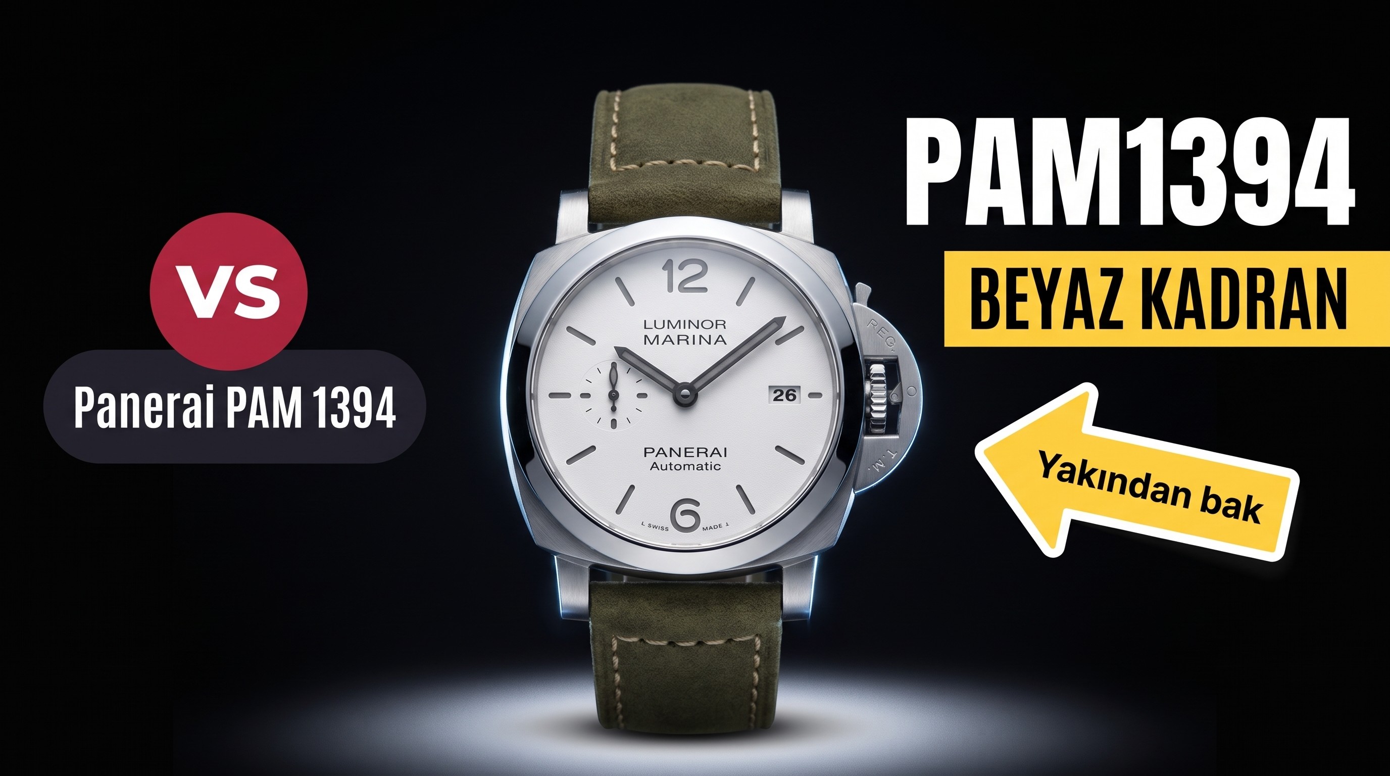 Panerai PAM1394 VS Factory İncelemesi