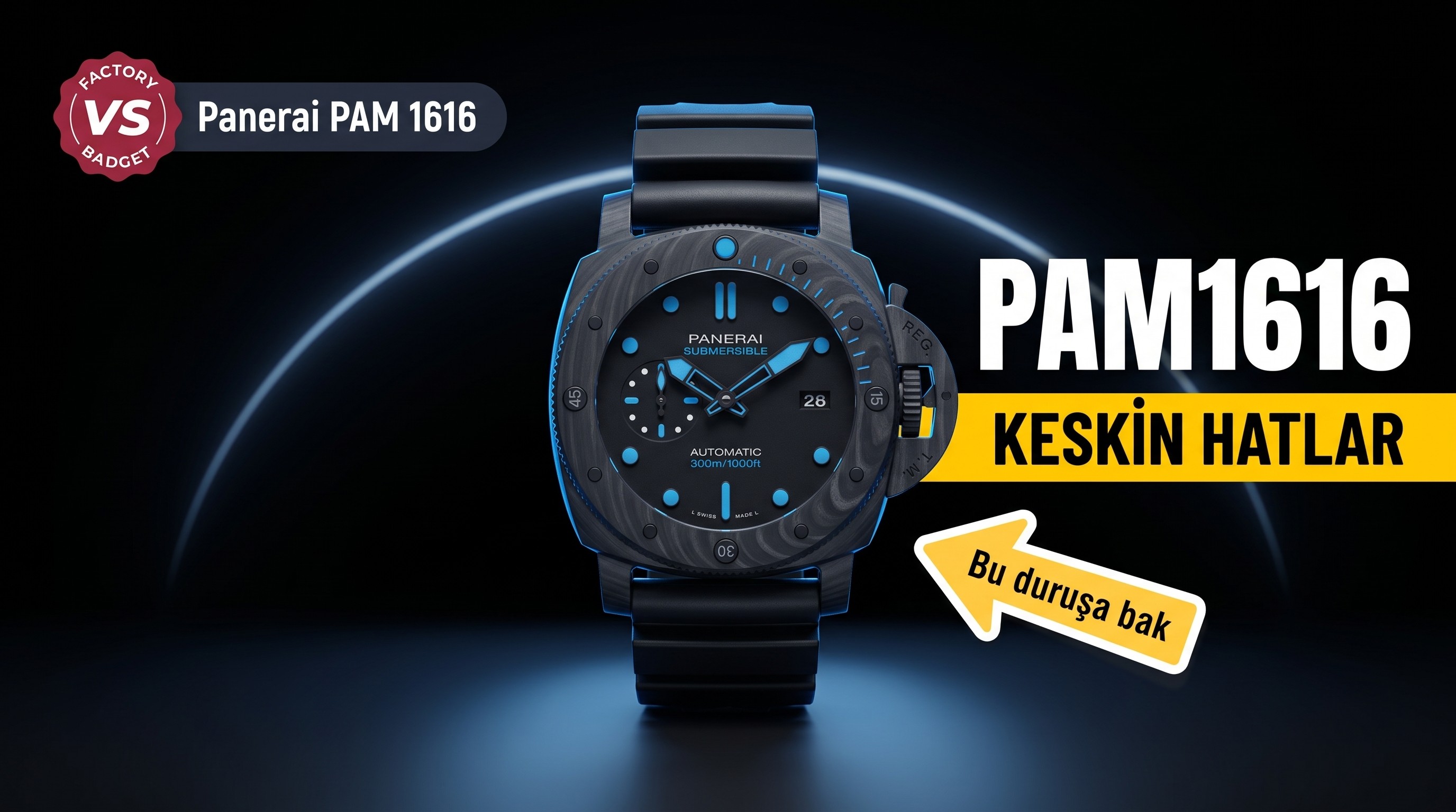 VS Factory Panerai PAM1616 Replika Saat - VS