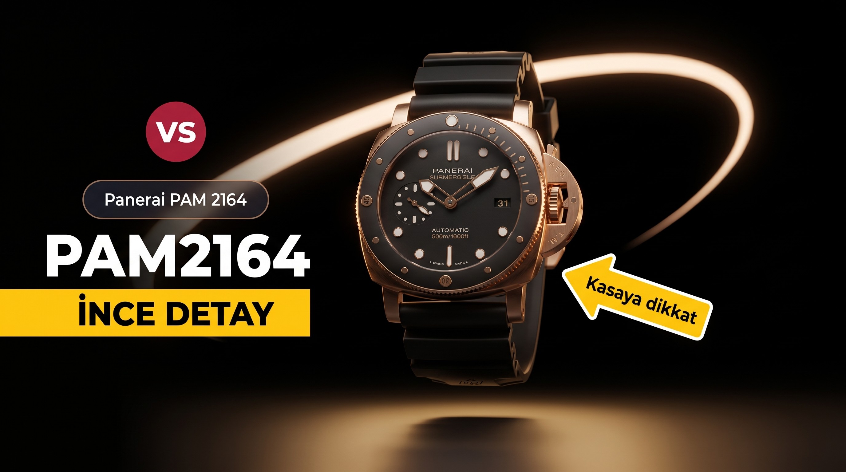 VS Factory Panerai PAM2164 Replika Saat - VS Saat