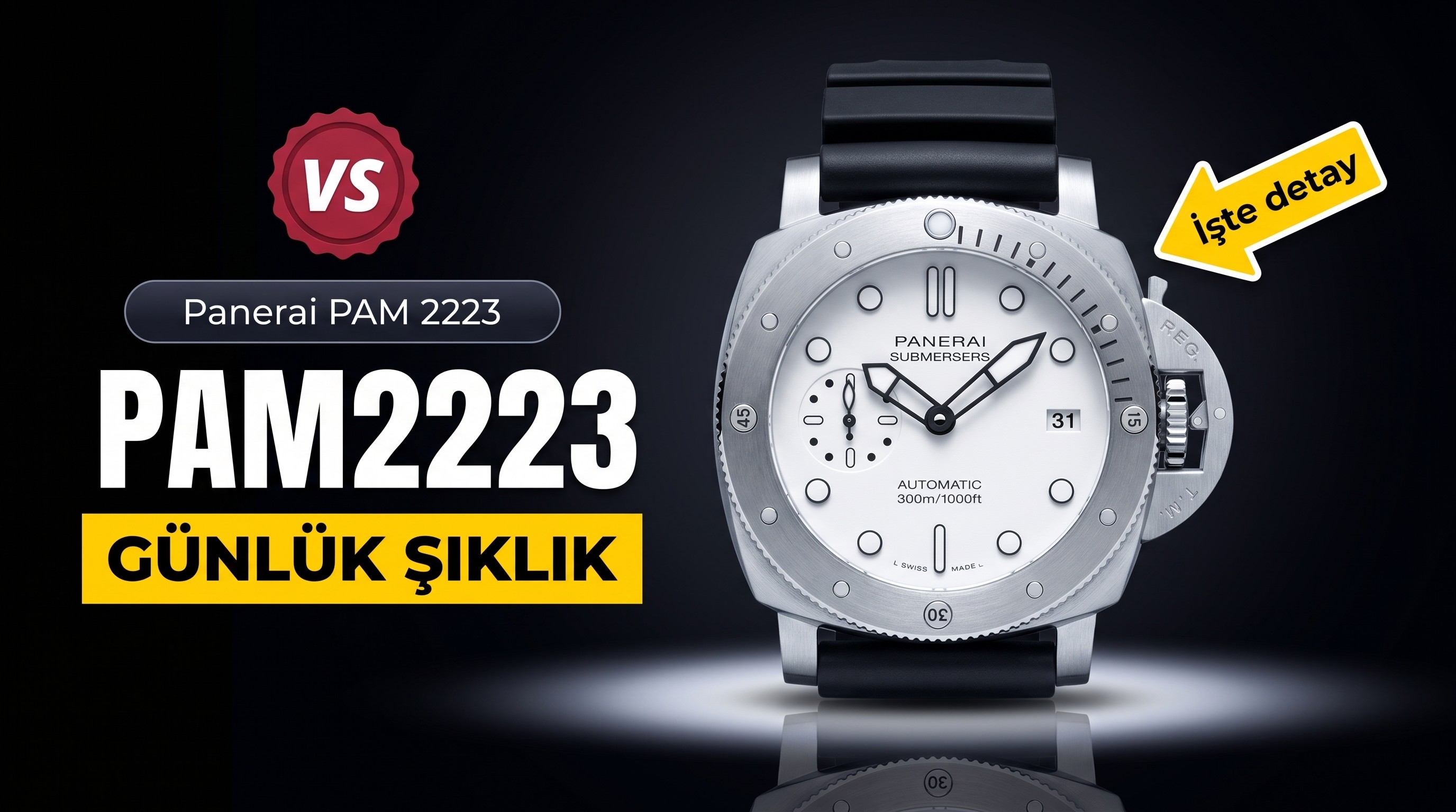 VS Factory Panerai PAM2223 replika saat - VS saat
