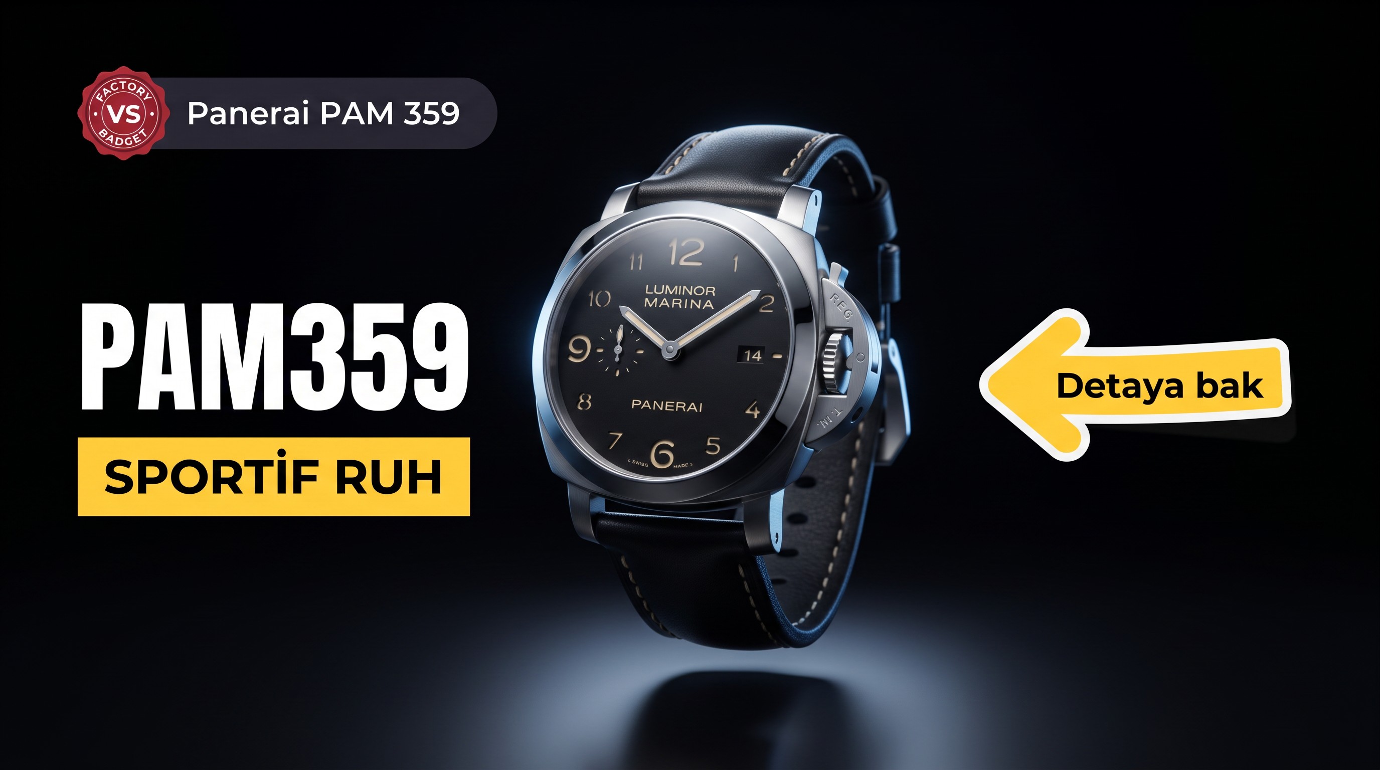 VS Factory Panerai PAM359 replika saat - VS Saat