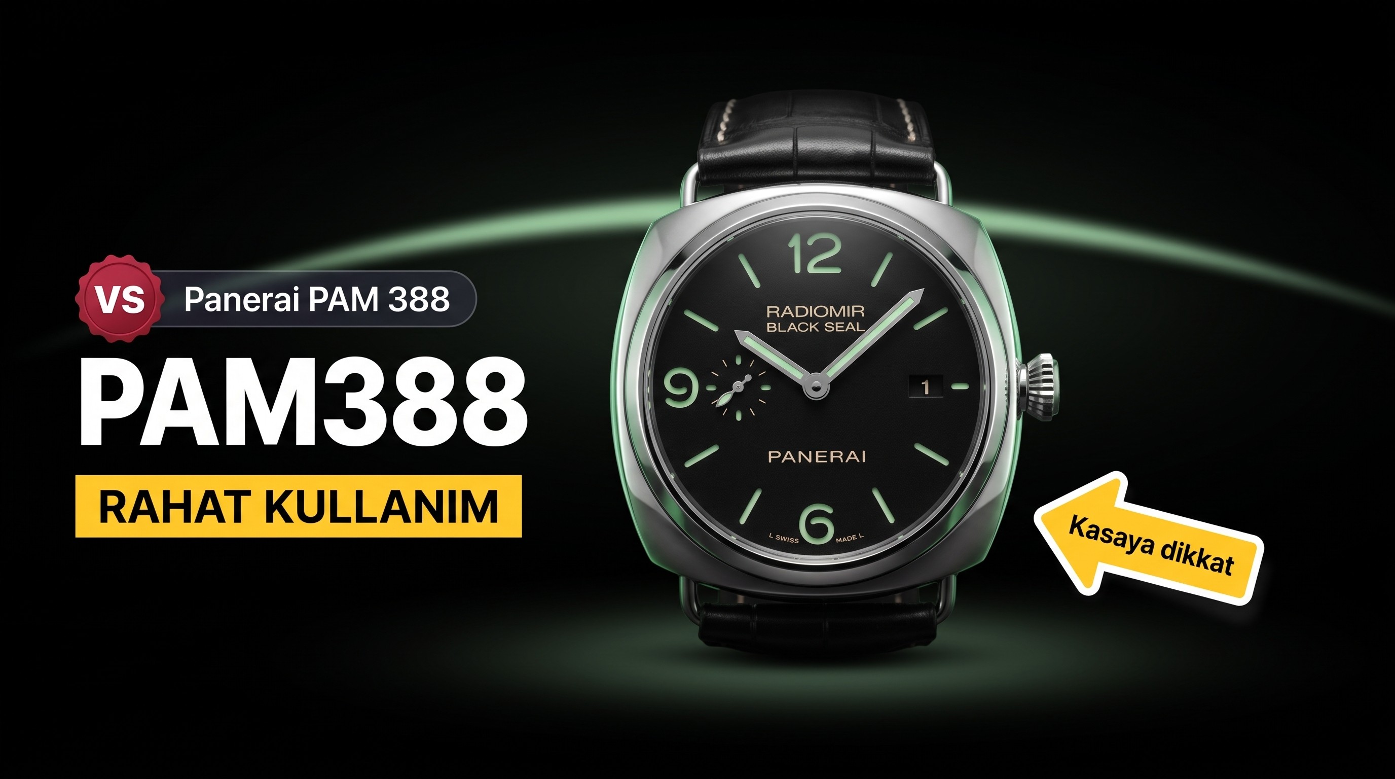 VS Factory Panerai PAM388 replika saat - VS Saat