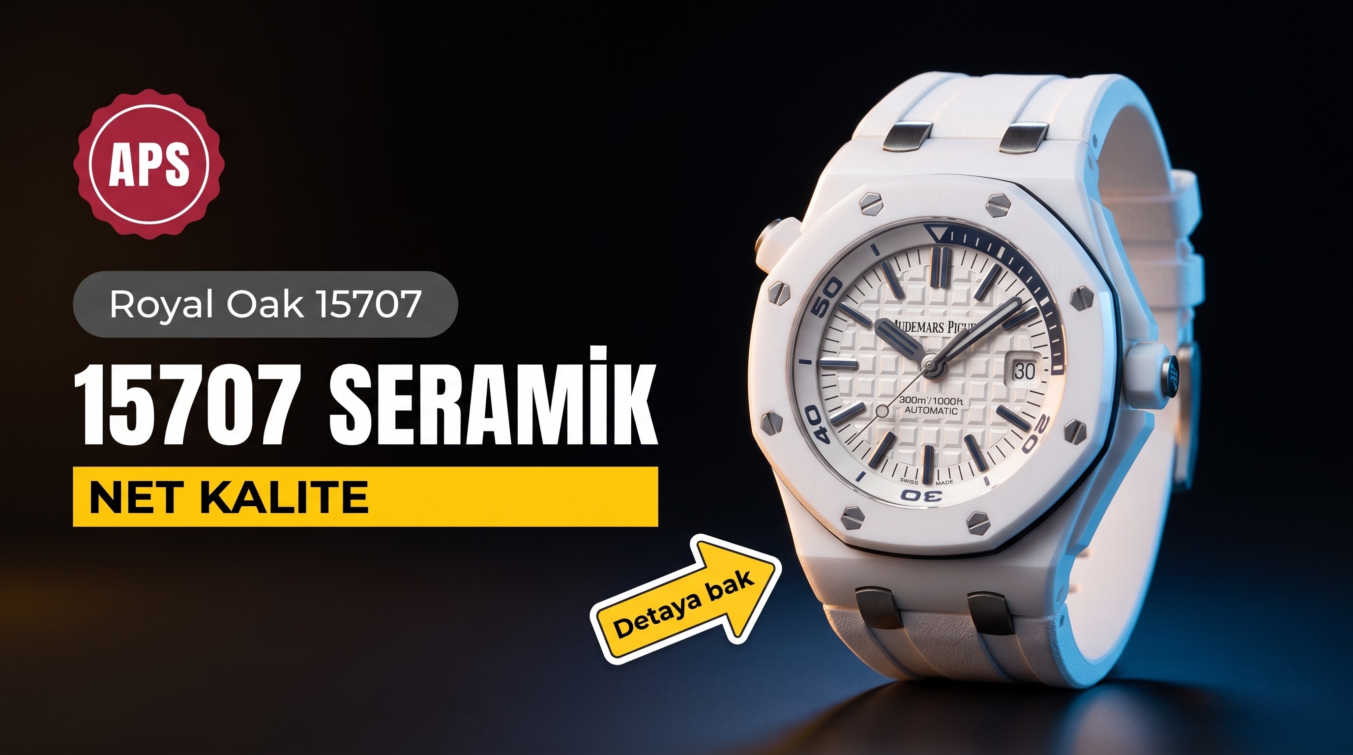 APS Factory Audemars Piguet 15707 seramik 3120 mekanizma hangi fiyata alınır?