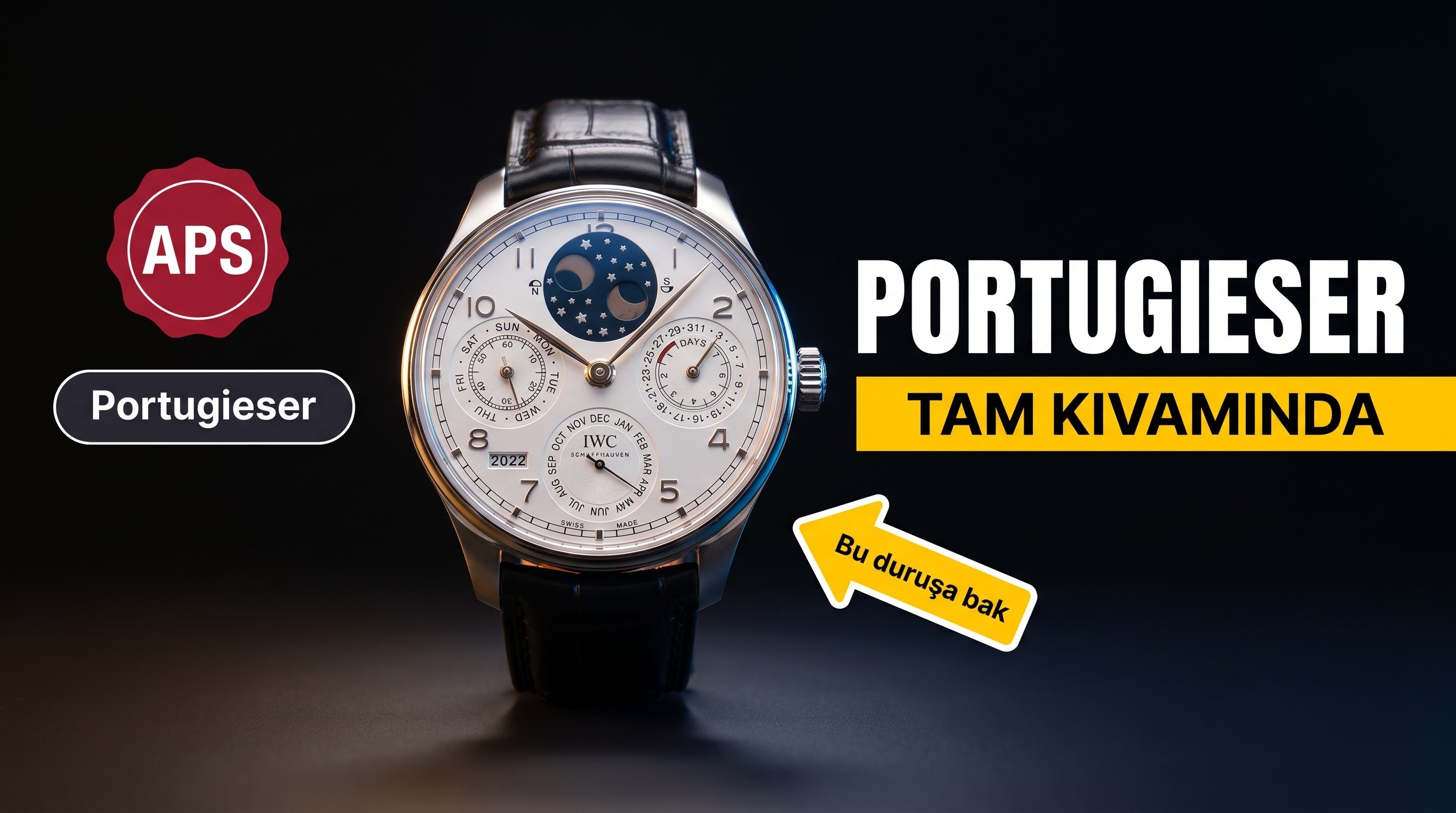 APS Factory IWC sonsuz takvim (perpetual calendar) saati - Portuguese serisi IW503406 replika kalitesi nasıl?