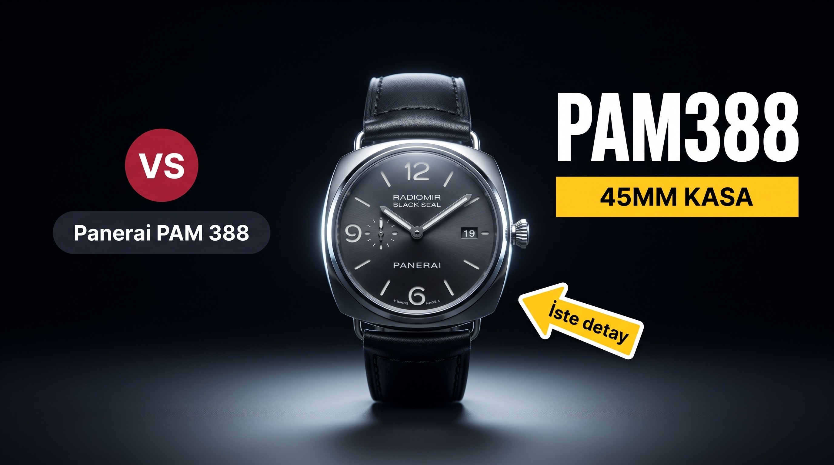 Panerai Radiomir PAM388 VS Factory İncelemesi