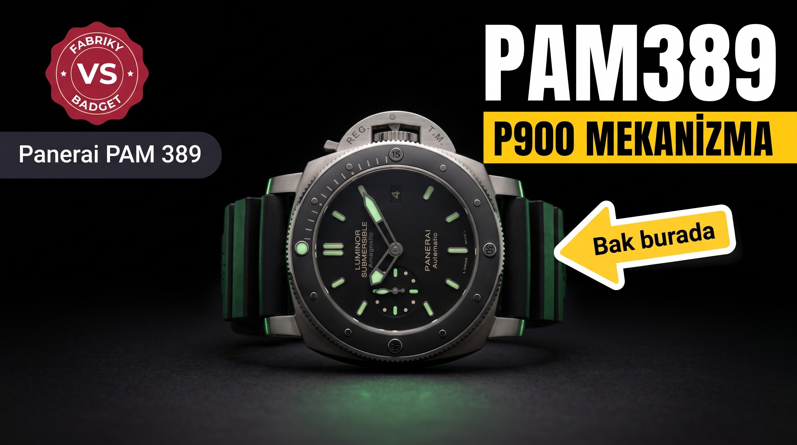 Panerai PAM389 VS Factory İncelemesi