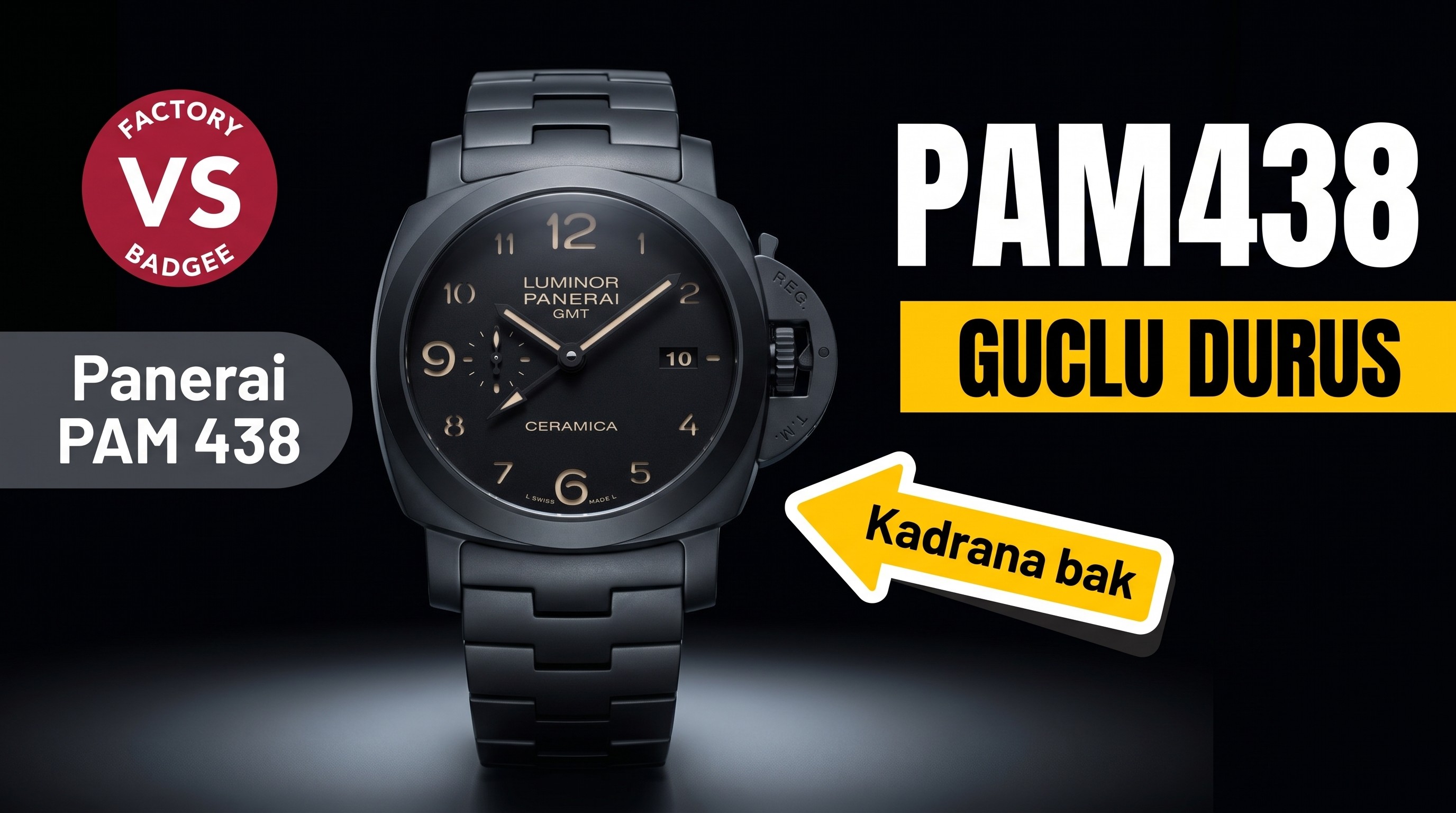 VS Factory Panerai PAM438 Replika Saat - VS Saat