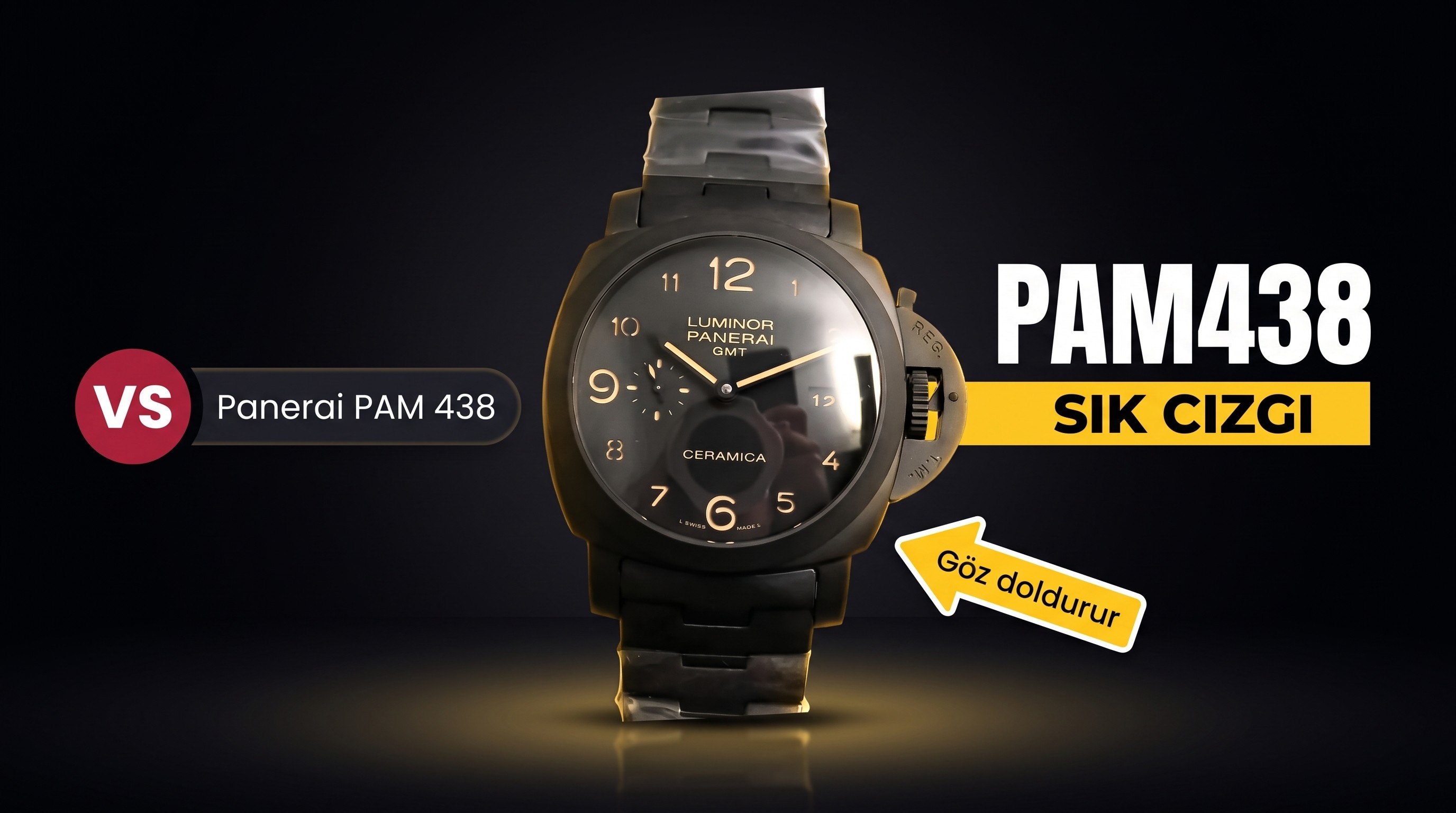Panerai PAM438 VS Factory İncelemesi
