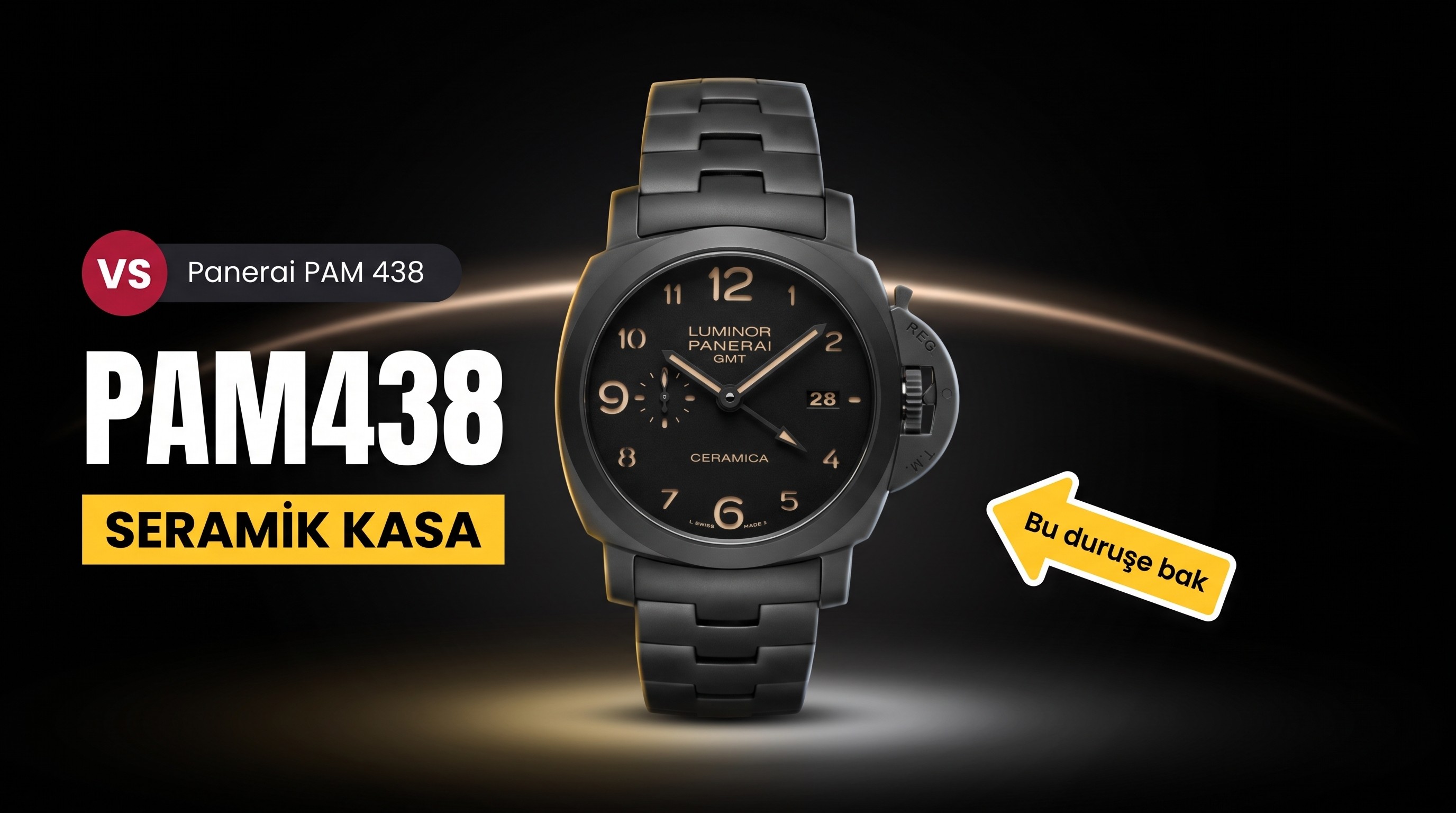 Panerai Luminor PAM438 VS Factory İncelemesi