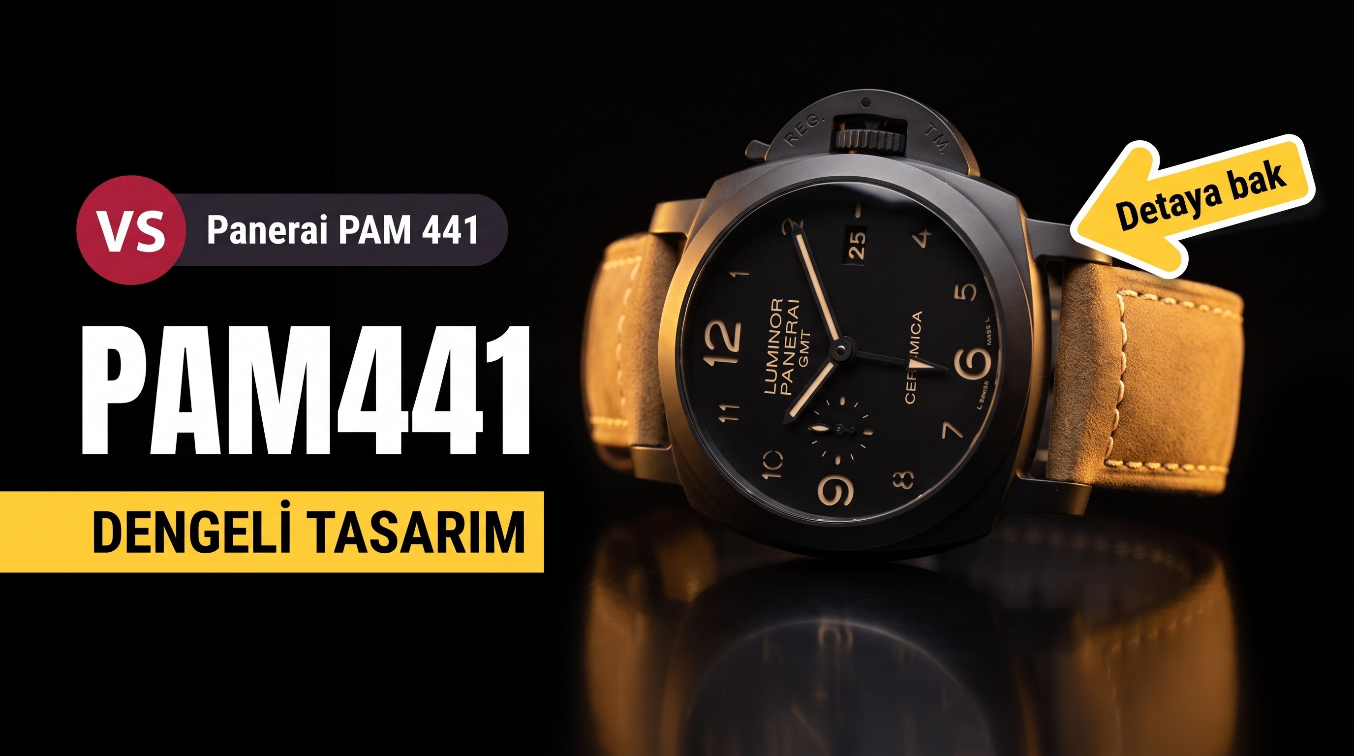 VS Factory Panerai PAM441 Replika Kol Saati - VS Saat