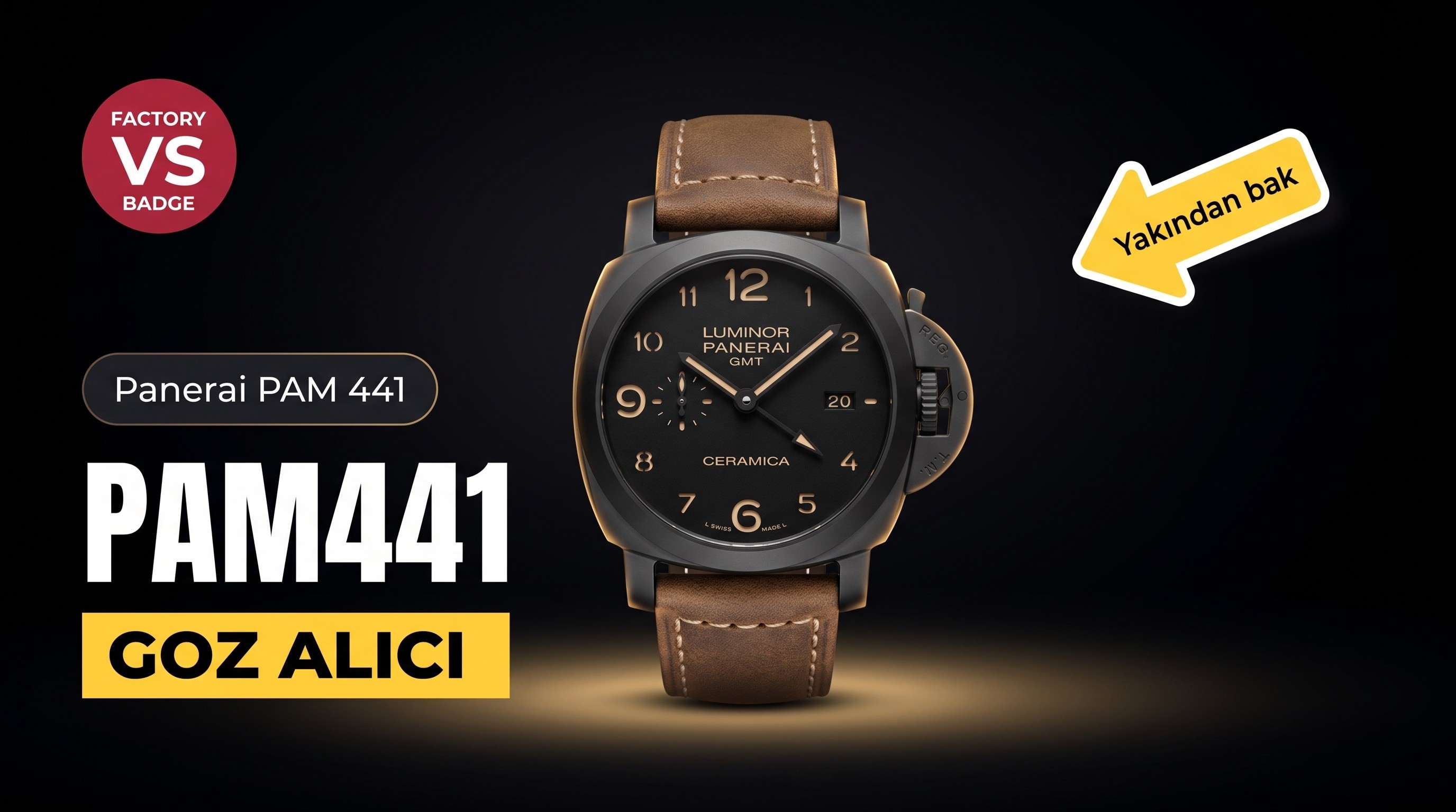 Panerai PAM441 VS Factory İncelemesi