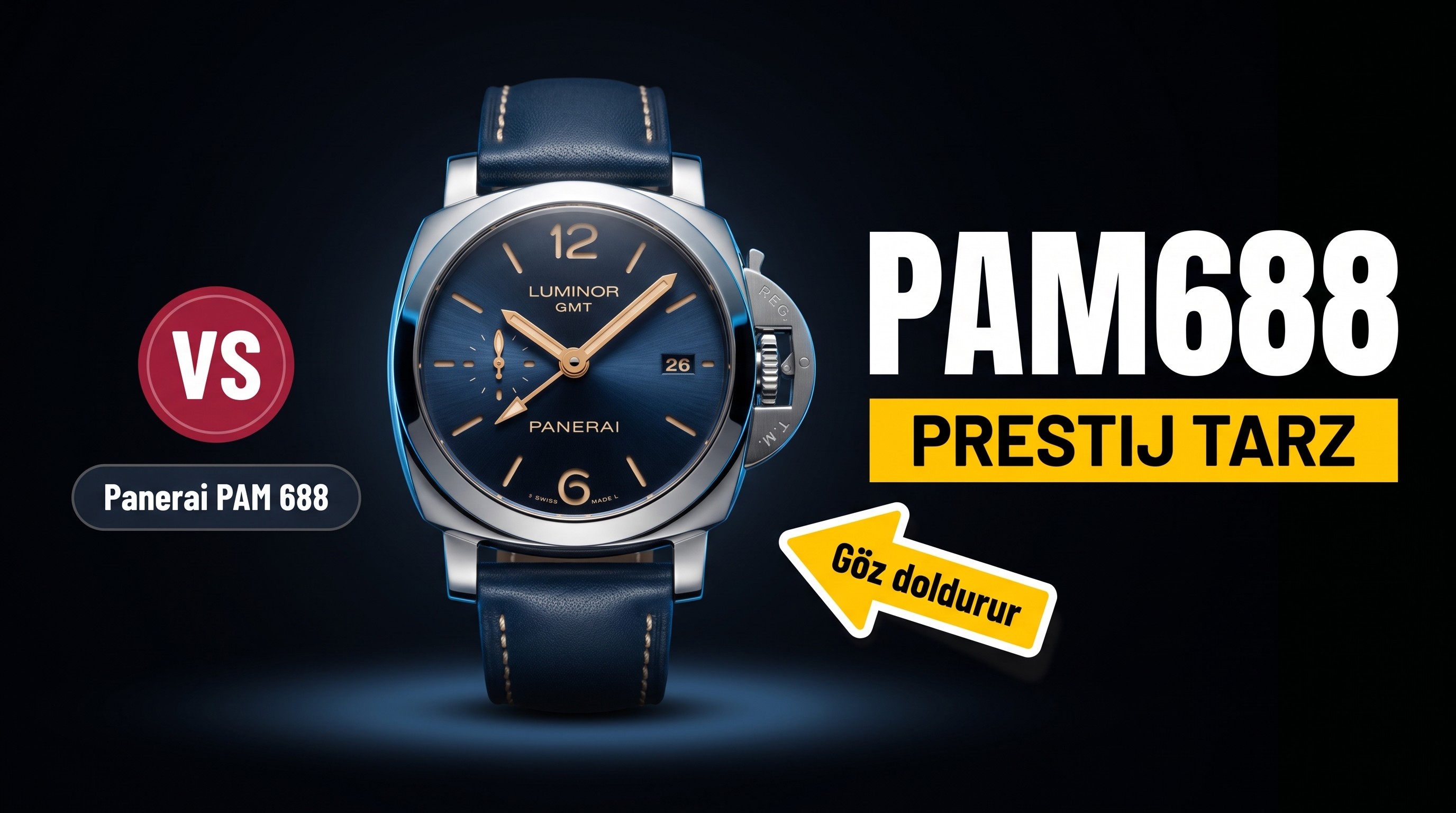 Panerai PAM688 VS Factory İncelemesi