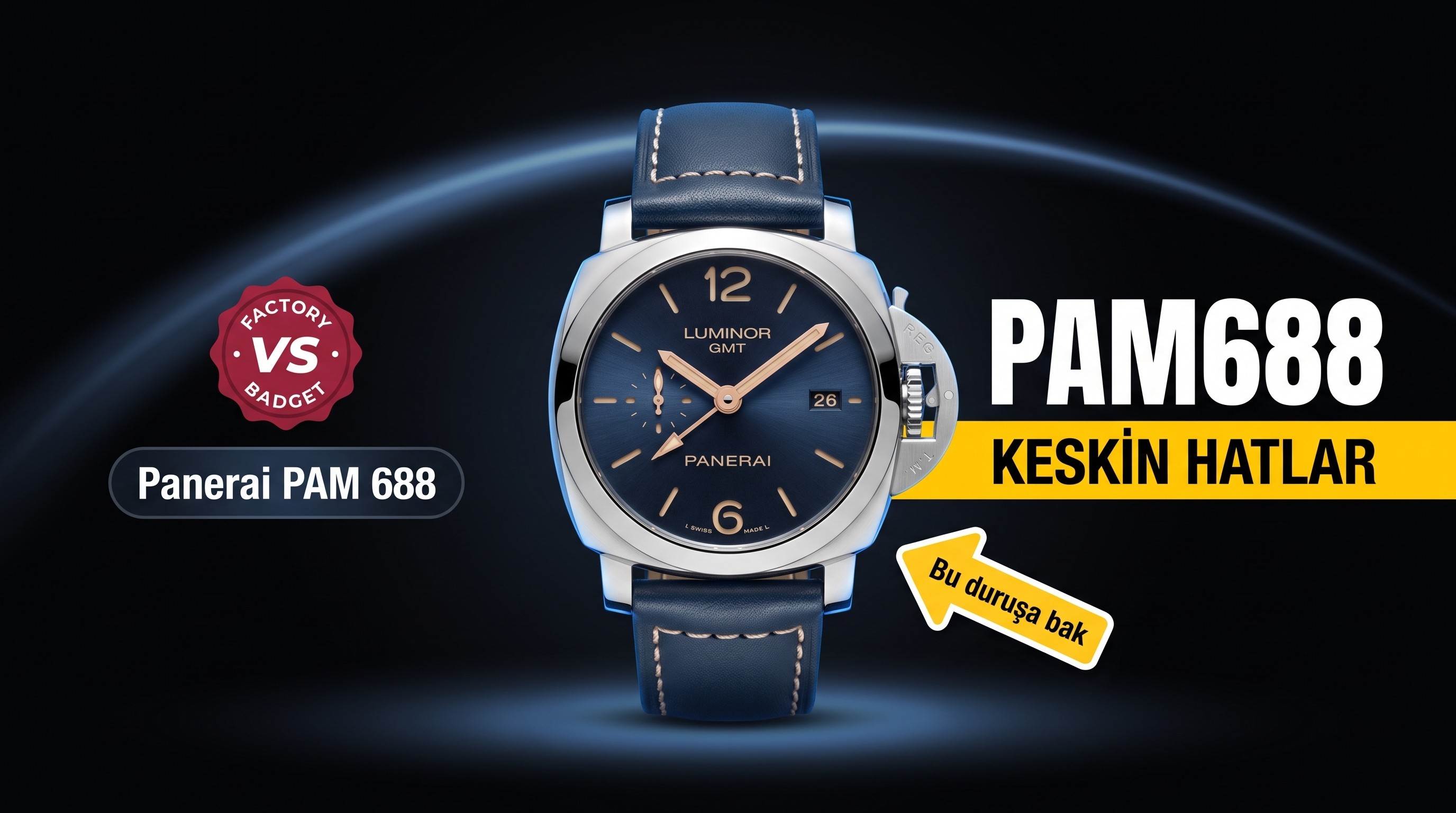 VS Factory Panerai PAM688 Replika Kol Saati - VS Saat