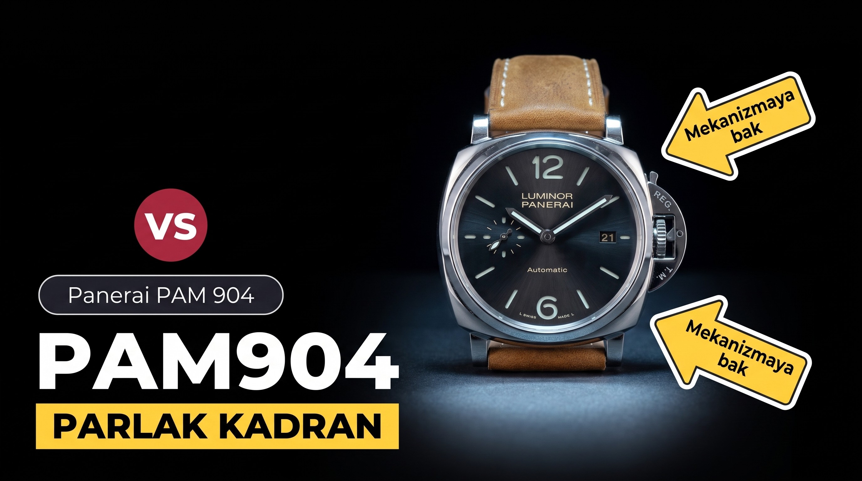 VS Factory Panerai PAM904 Replika Saat - VS Saat