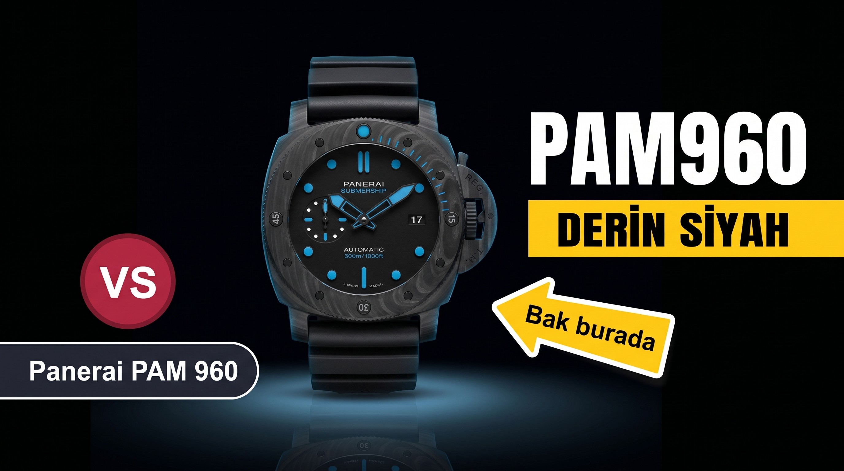 VS Factory Panerai PAM960 Replika Kol Saati - VS Saat
