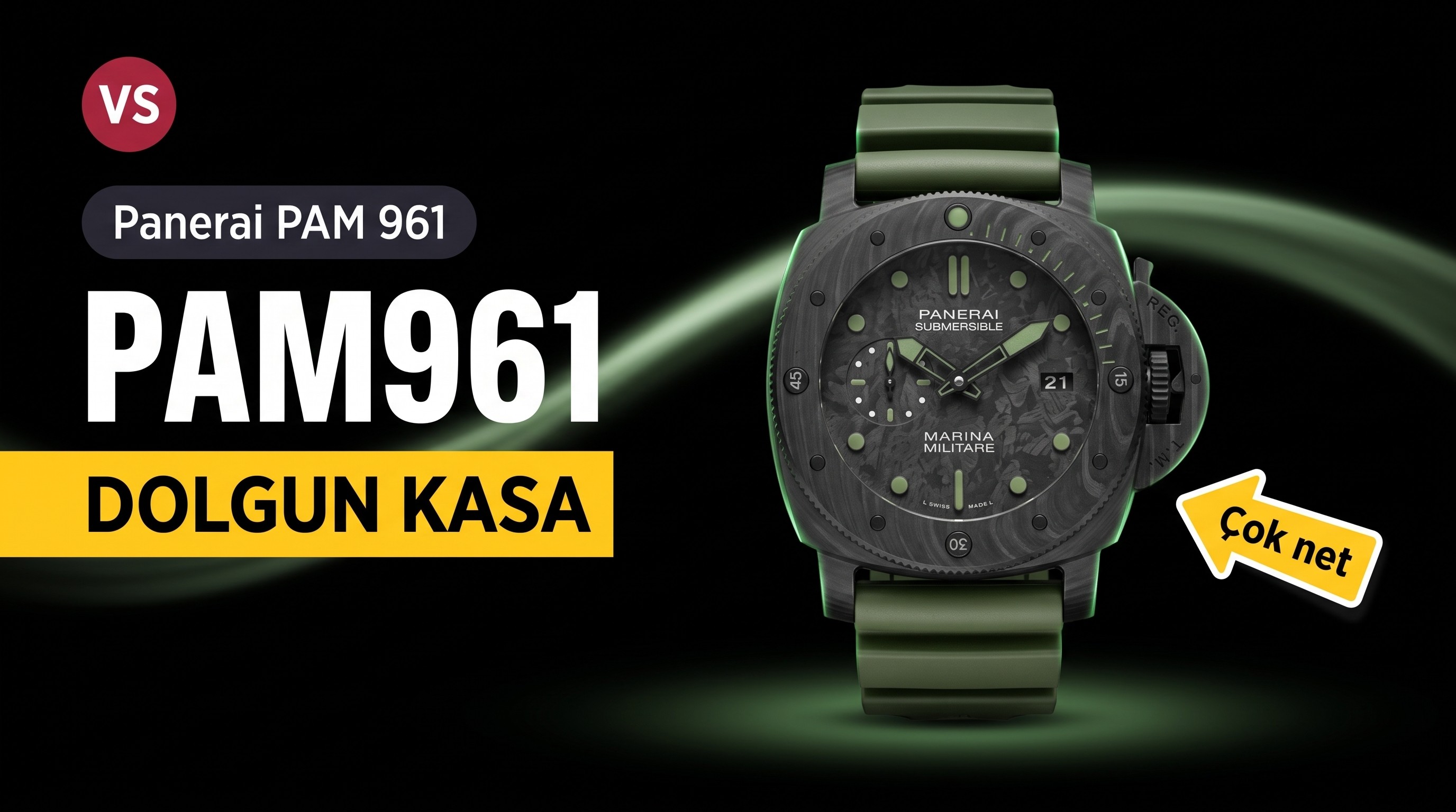 VS Factory Panerai PAM961 Replika Saat - VS Saat