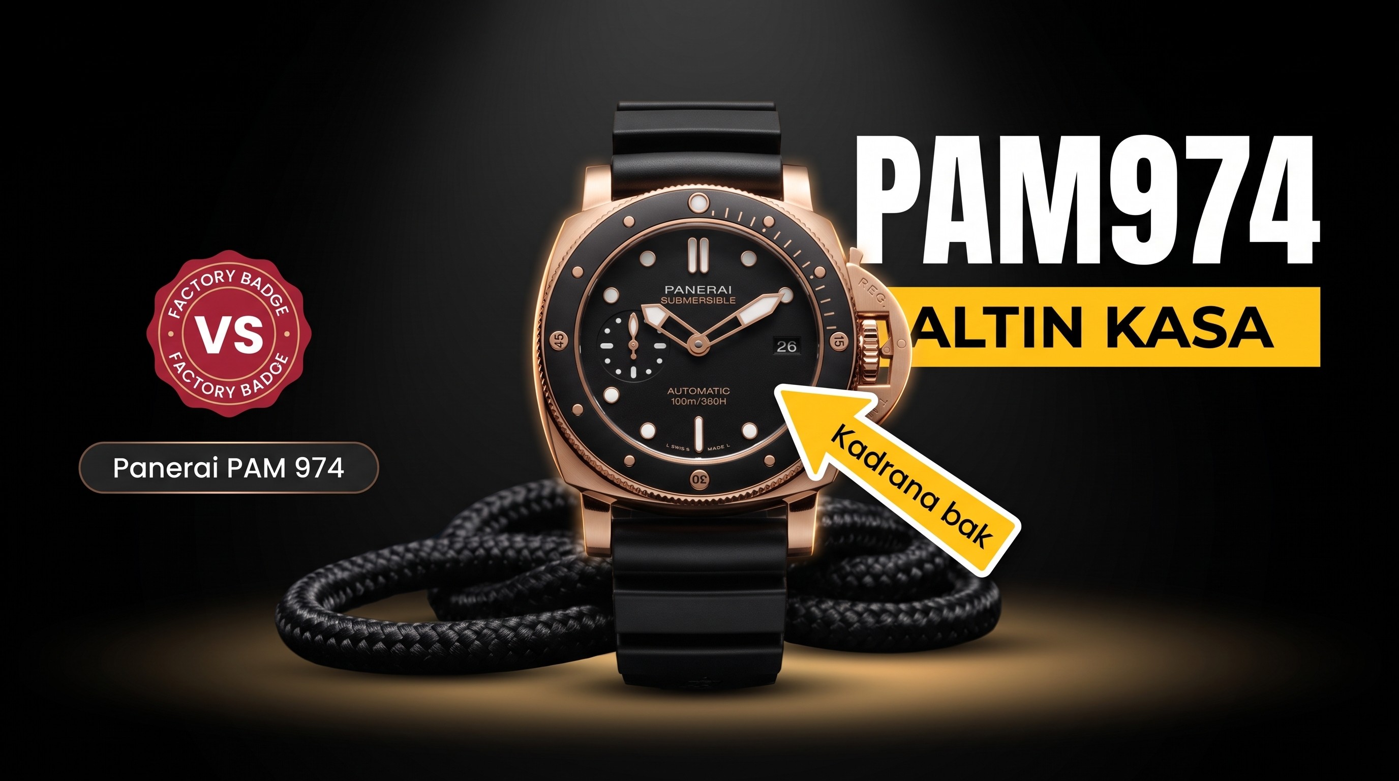 Panerai PAM974 VS Factory İncelemesi