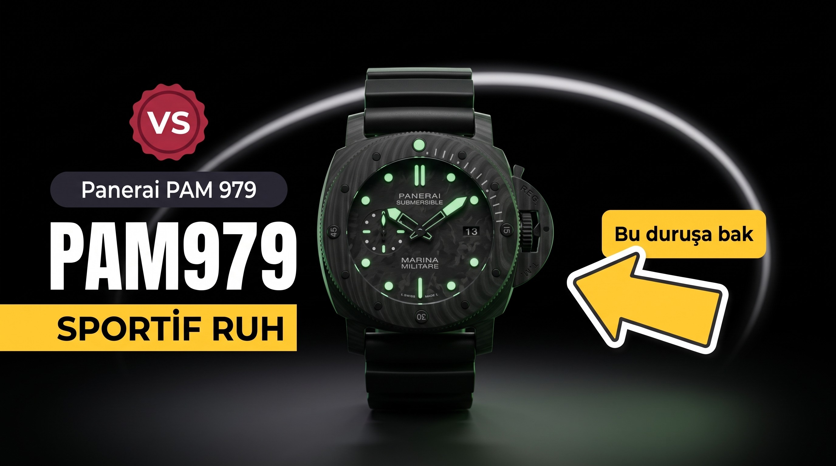 Panerai Luminor Submersible PAM979 VS Factory İn...