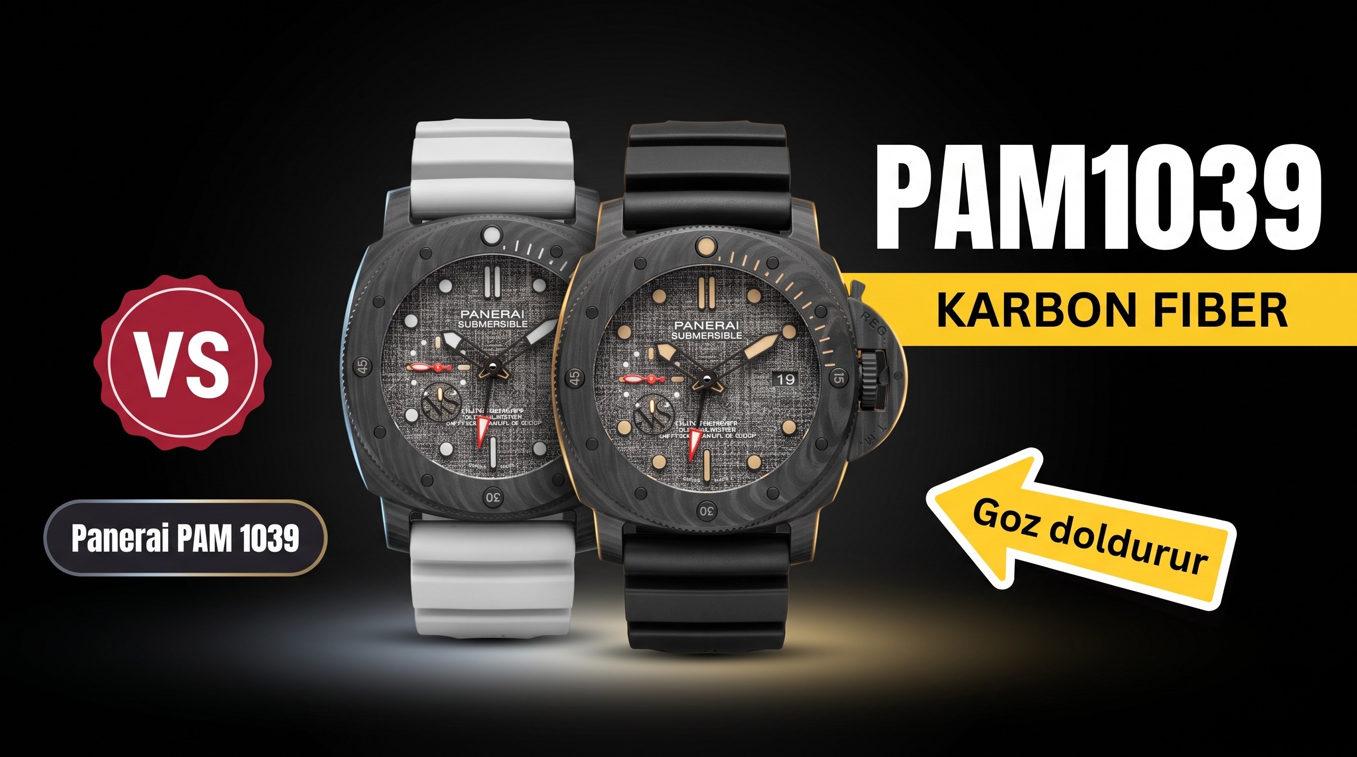 Panerai Luminor Submersible PAM1039 VS Factory İ...