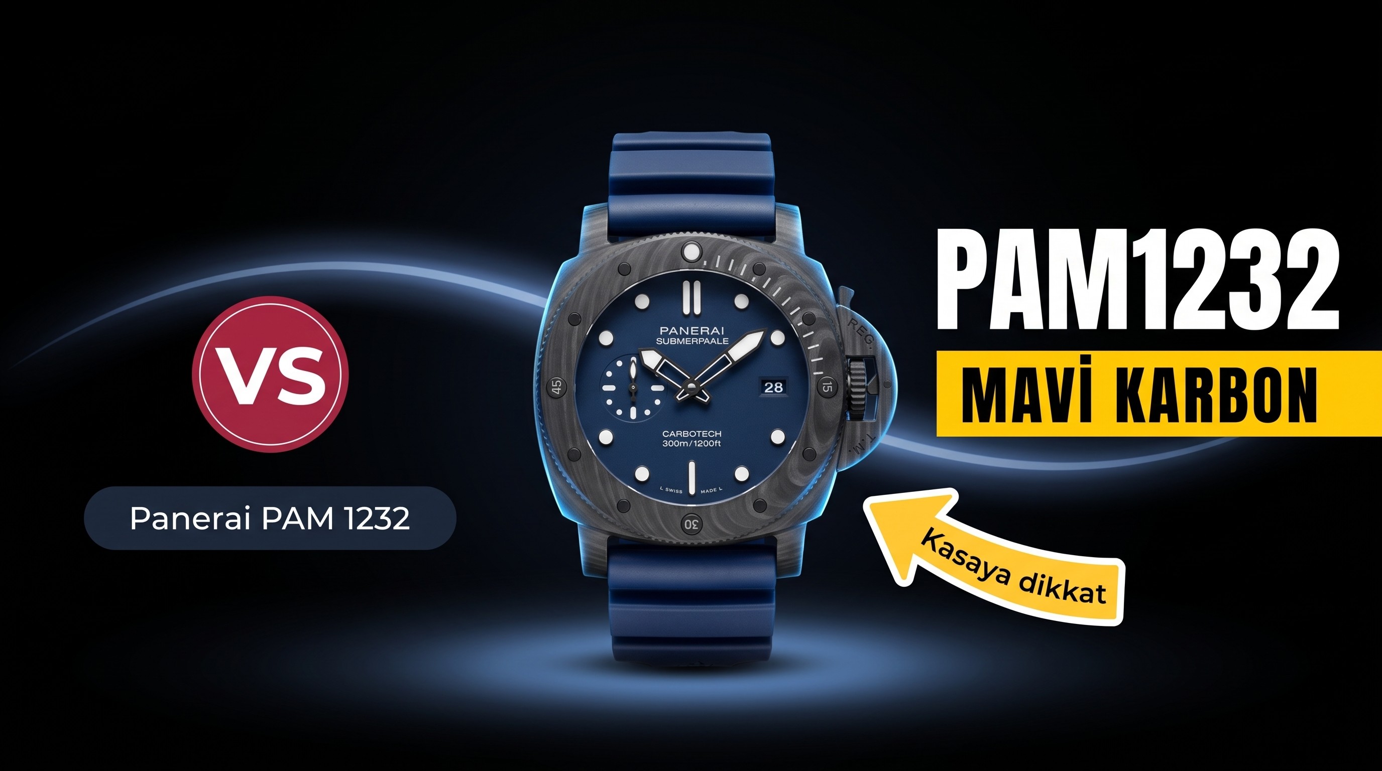 Panerai Luminor Submersible PAM1232 VS Factory İ...