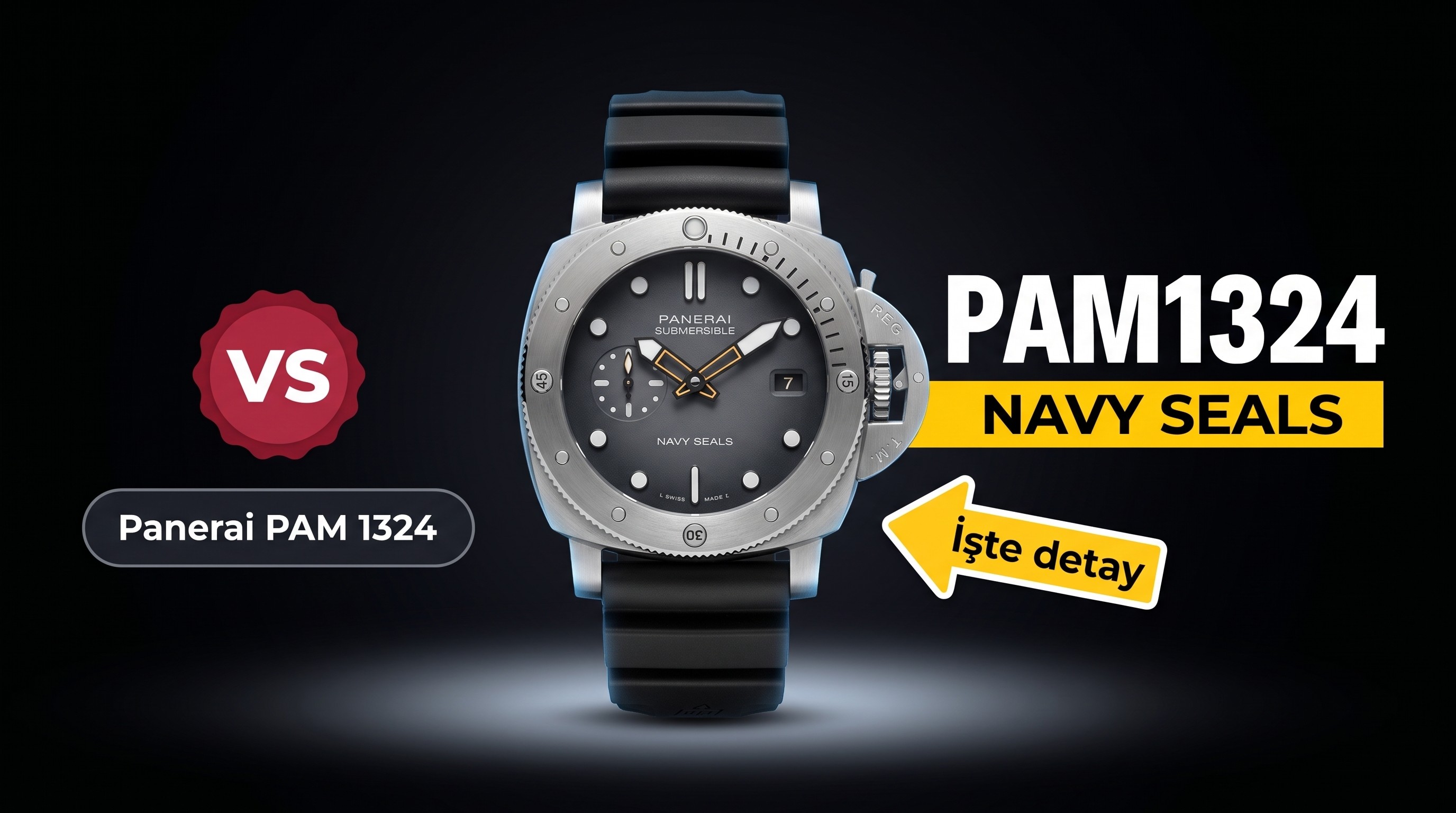 Panerai Luminor Submersible PAM1323 VS Factory İ...