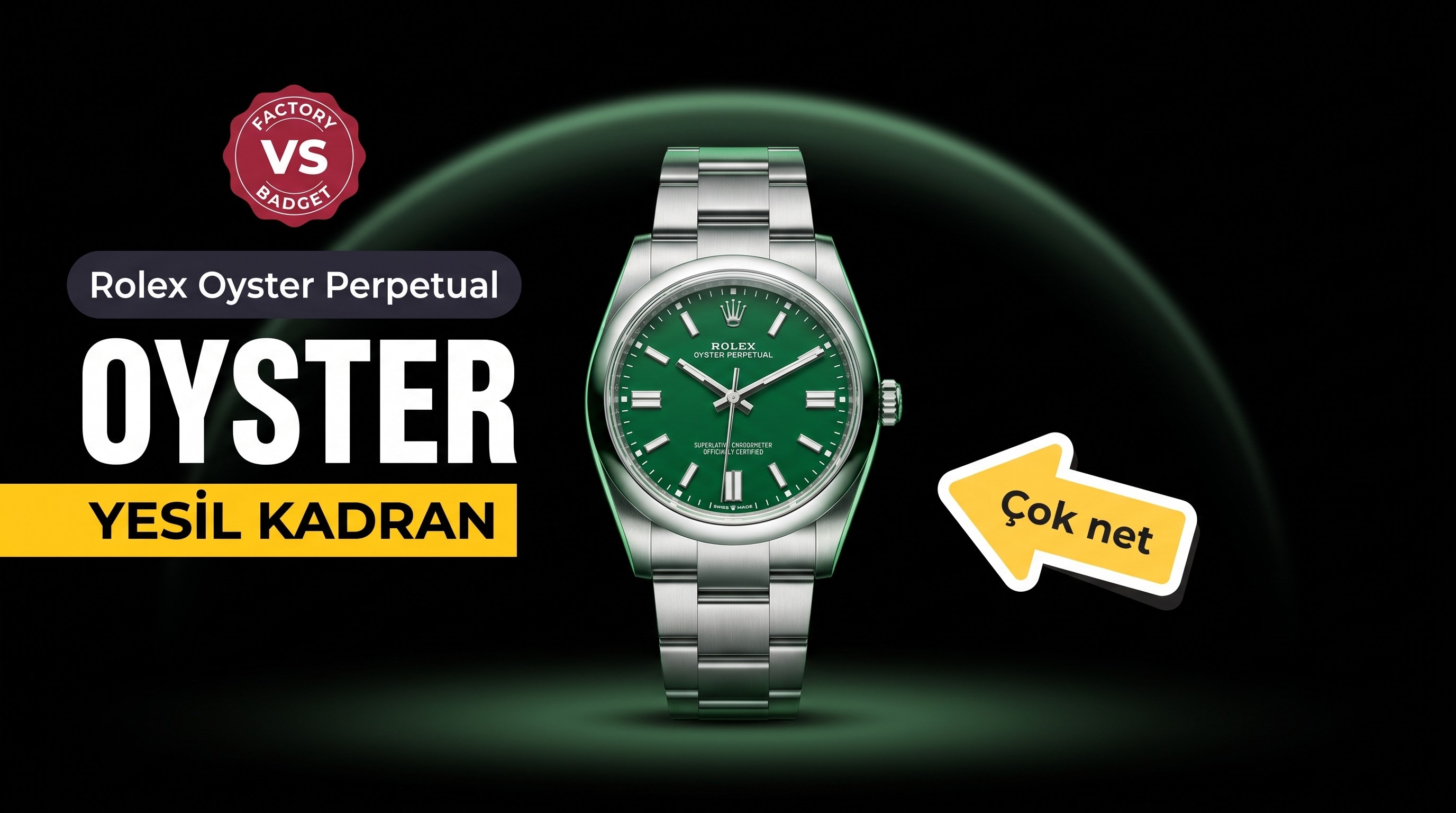 Rolex Oyster Perpetual VS Factory İncelemesi