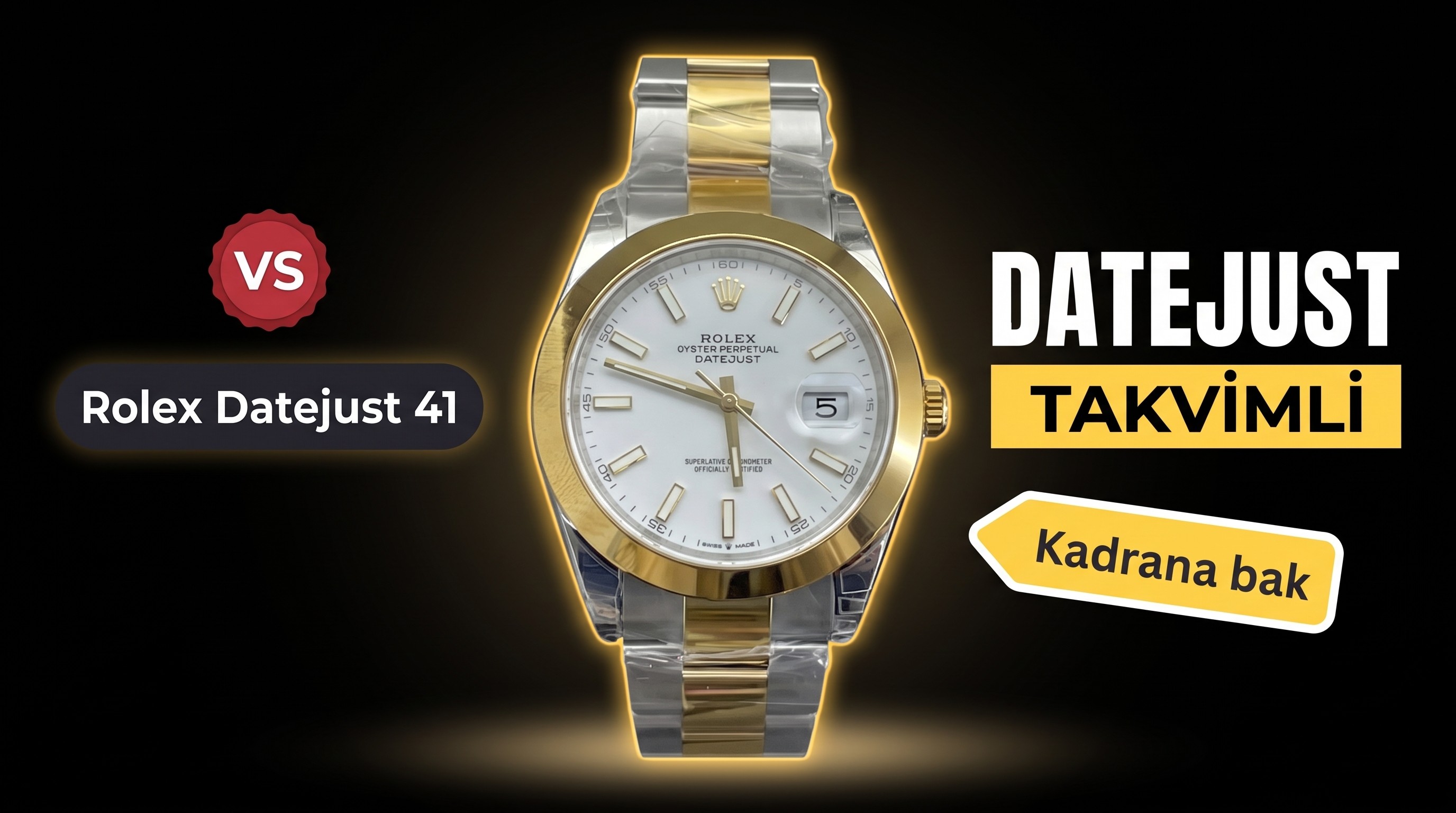 Rolex Datejust 126303-0015 VS Factory İncelemesi